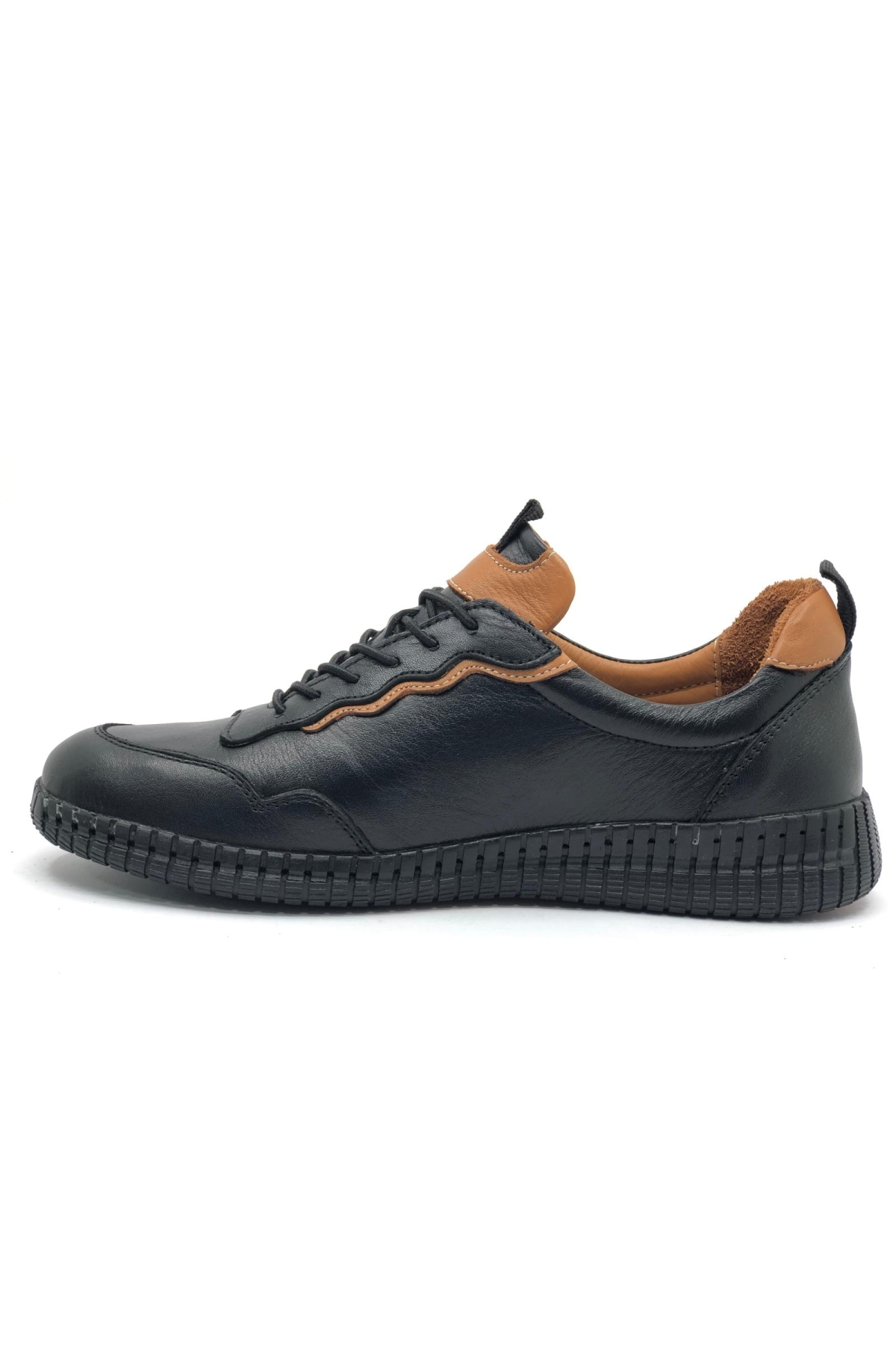 Polen Hakiki Deri Ortopedik Kadın Casual Ayakkabı - Görsel 6