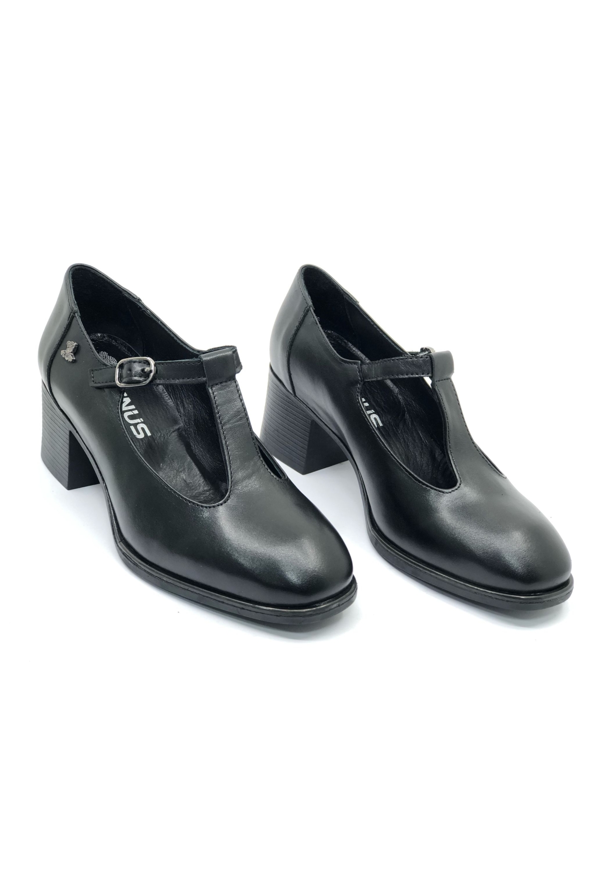 Belatrix Hakiki Deri Comfort Ortopedik Kadın Klasik Topuklu Ayakkabı - Görsel 3