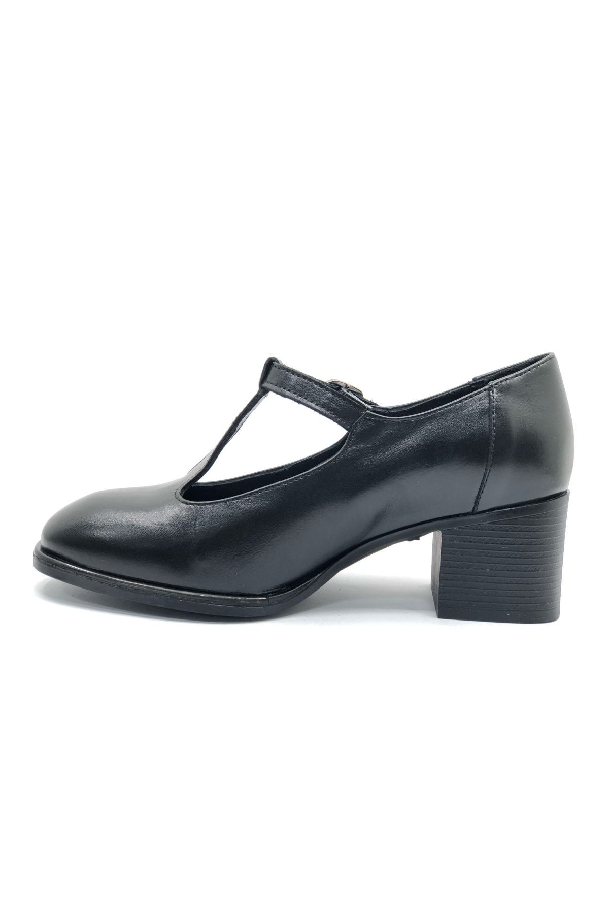 Belatrix Hakiki Deri Comfort Ortopedik Kadın Klasik Topuklu Ayakkabı - Görsel 6
