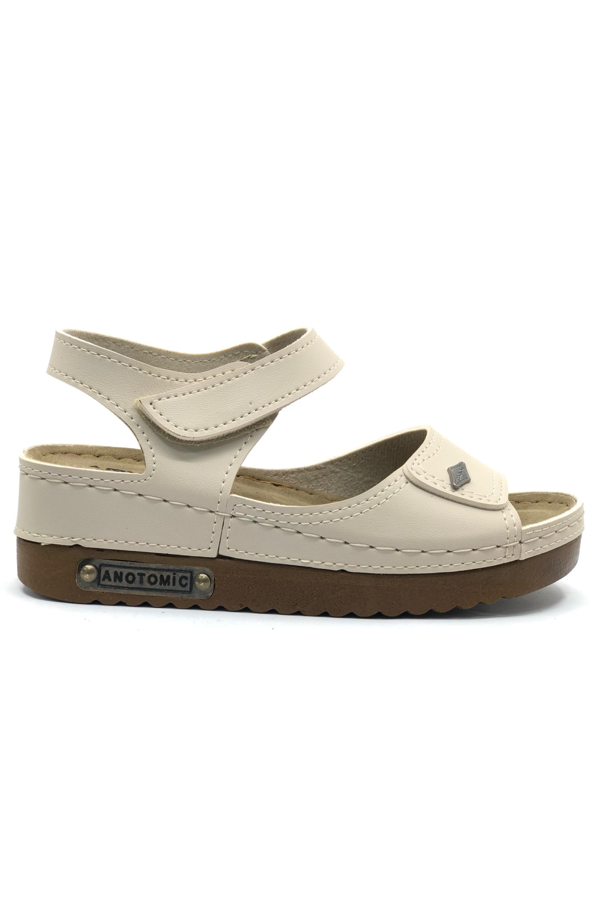 07-109 D.r Tavsiyeli Ortapedik Kadın Sandalet - Görsel 4