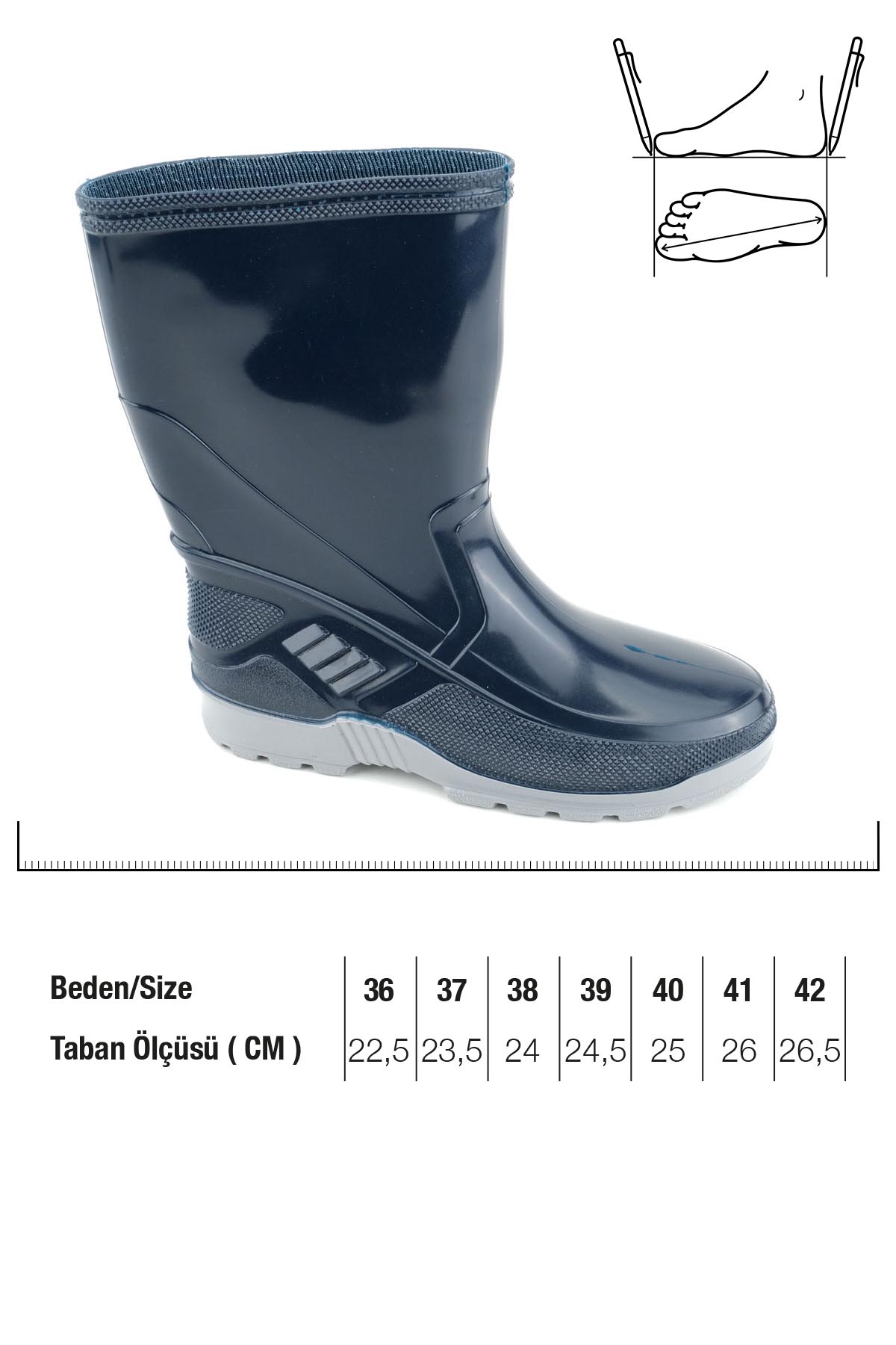 Gezer Gezer Lacivert Erkek Genç Çizme Bot | Flo Lacivert - 3. görsel