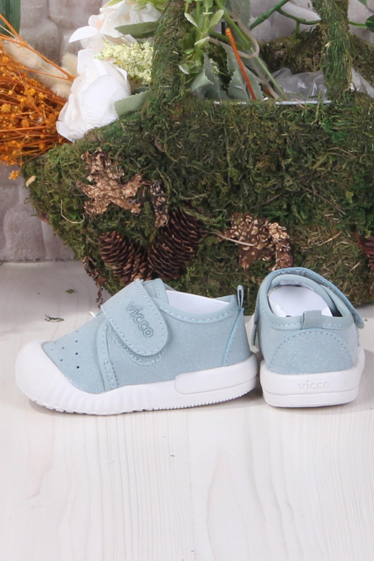 950.E25Y.224 Mavi Anka II Anatomik Esnek İlk Adım Ayakkabı - Görsel 5