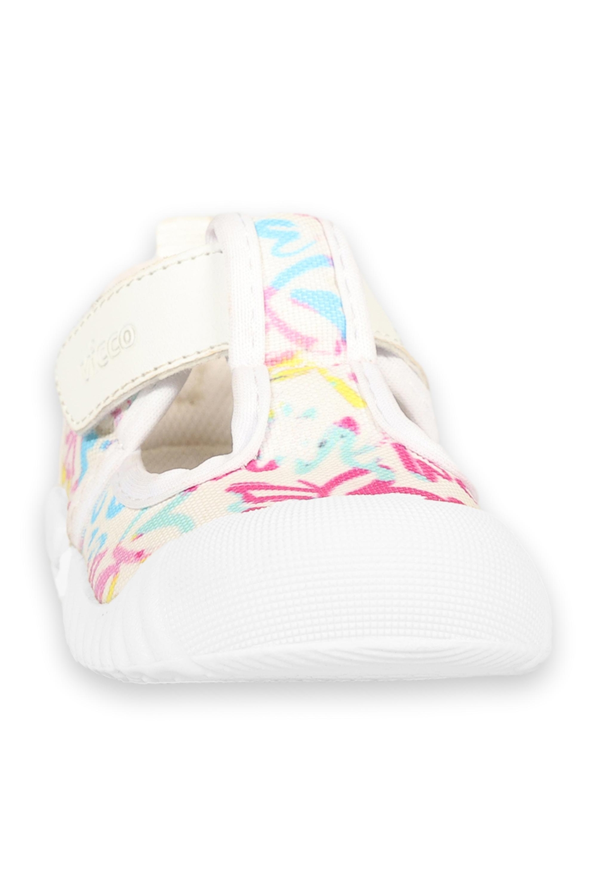950.B25Y.238 Darida Bebe Sı Beyaz Kız Çocuk Spor Ayakkabı - Görsel 4