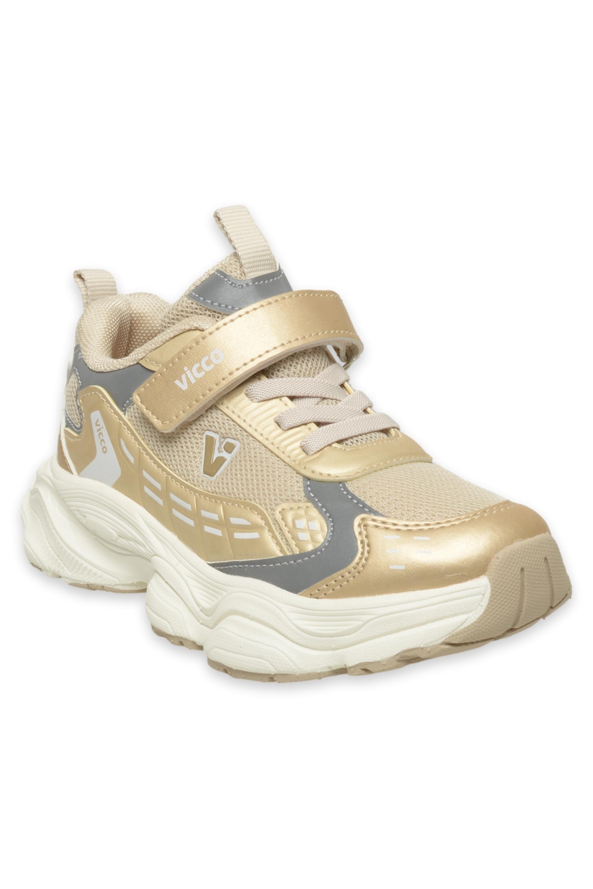 346.B25Y.202Tag Günlük Altın Çocuk Spor Ayakkabı - Görsel 2