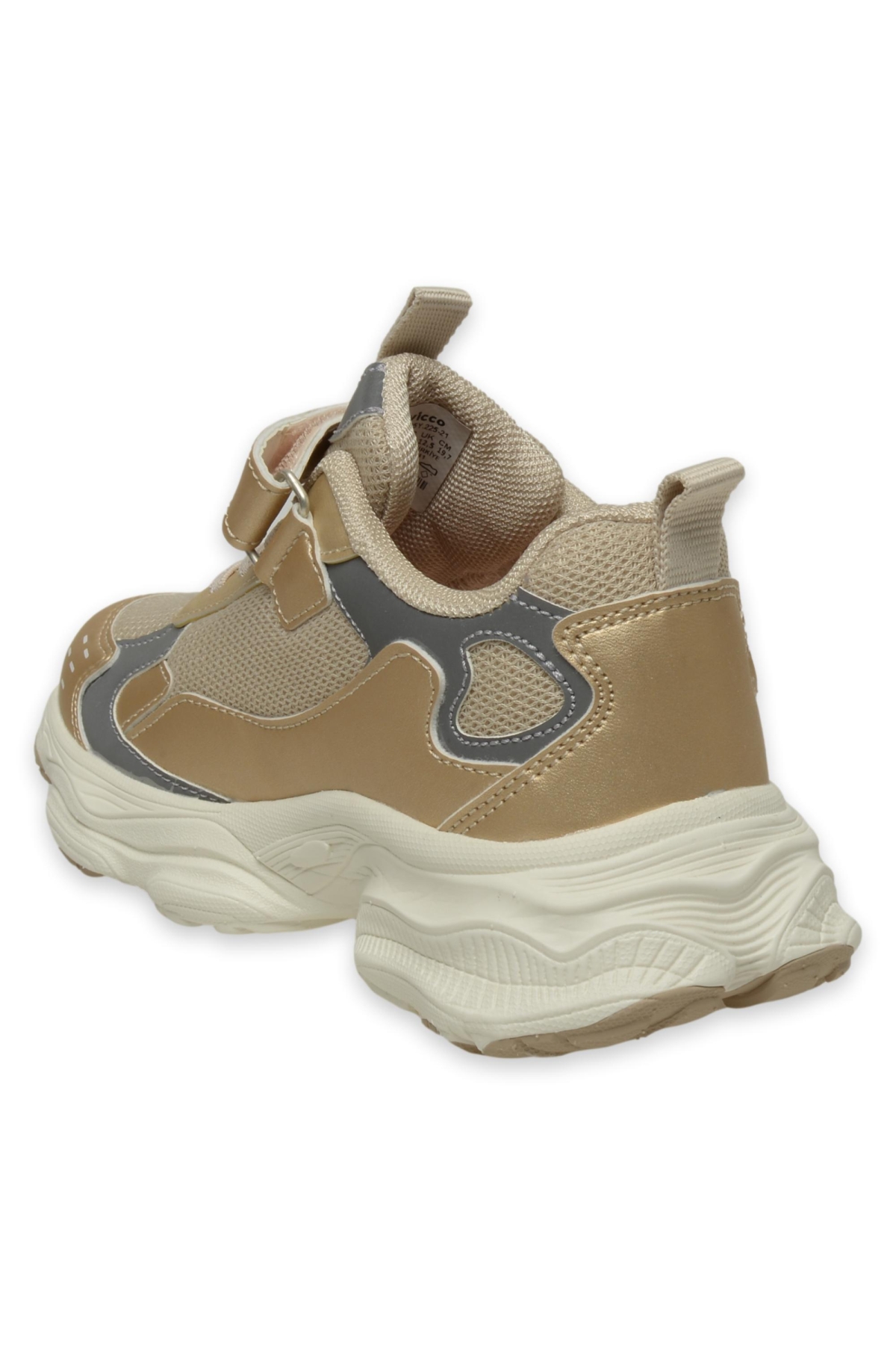 346.B25Y.202Tag Günlük Altın Çocuk Spor Ayakkabı - Görsel 5