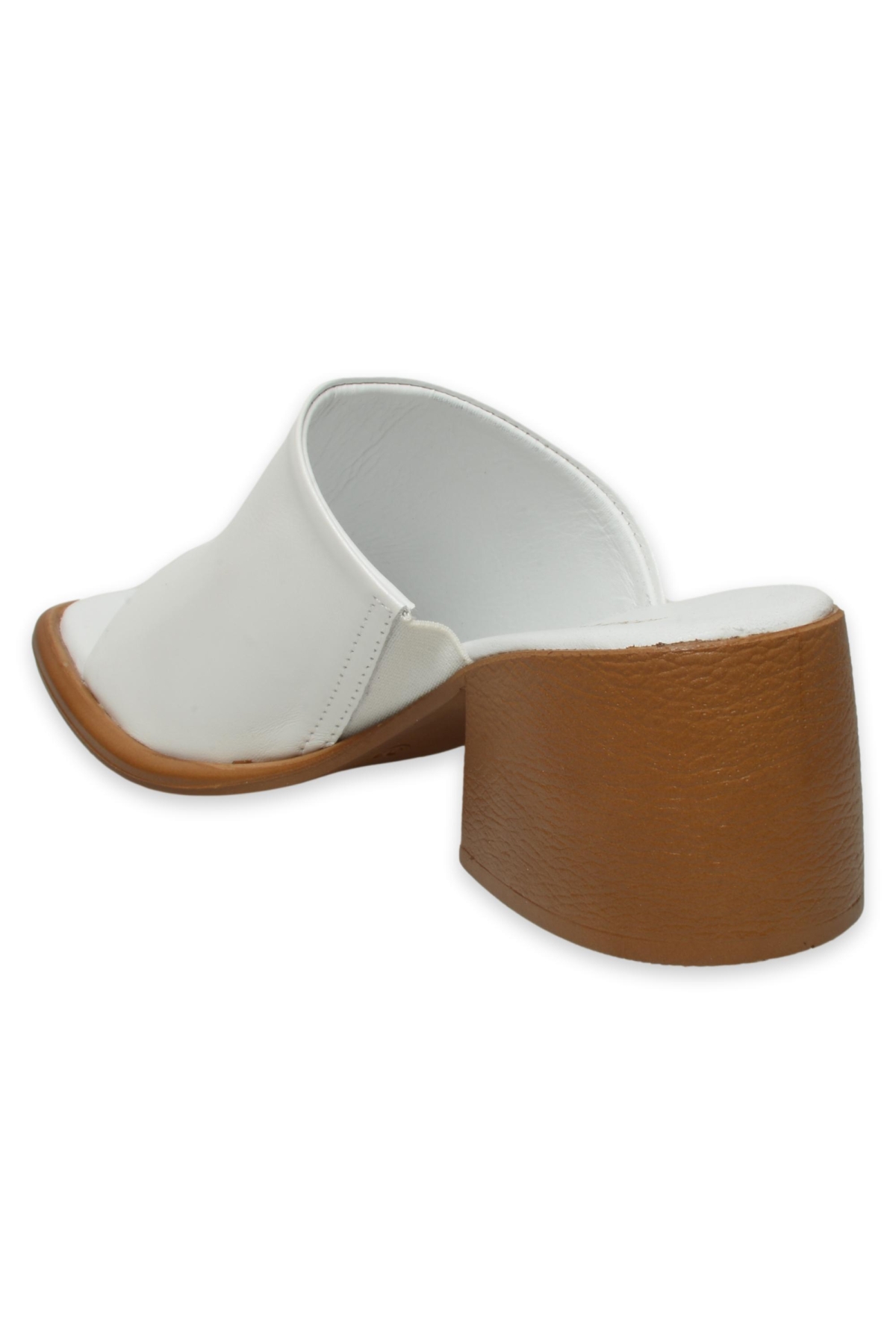 D25Yt-1555Z Günlük Beyaz Kadın Terlik - Görsel 5