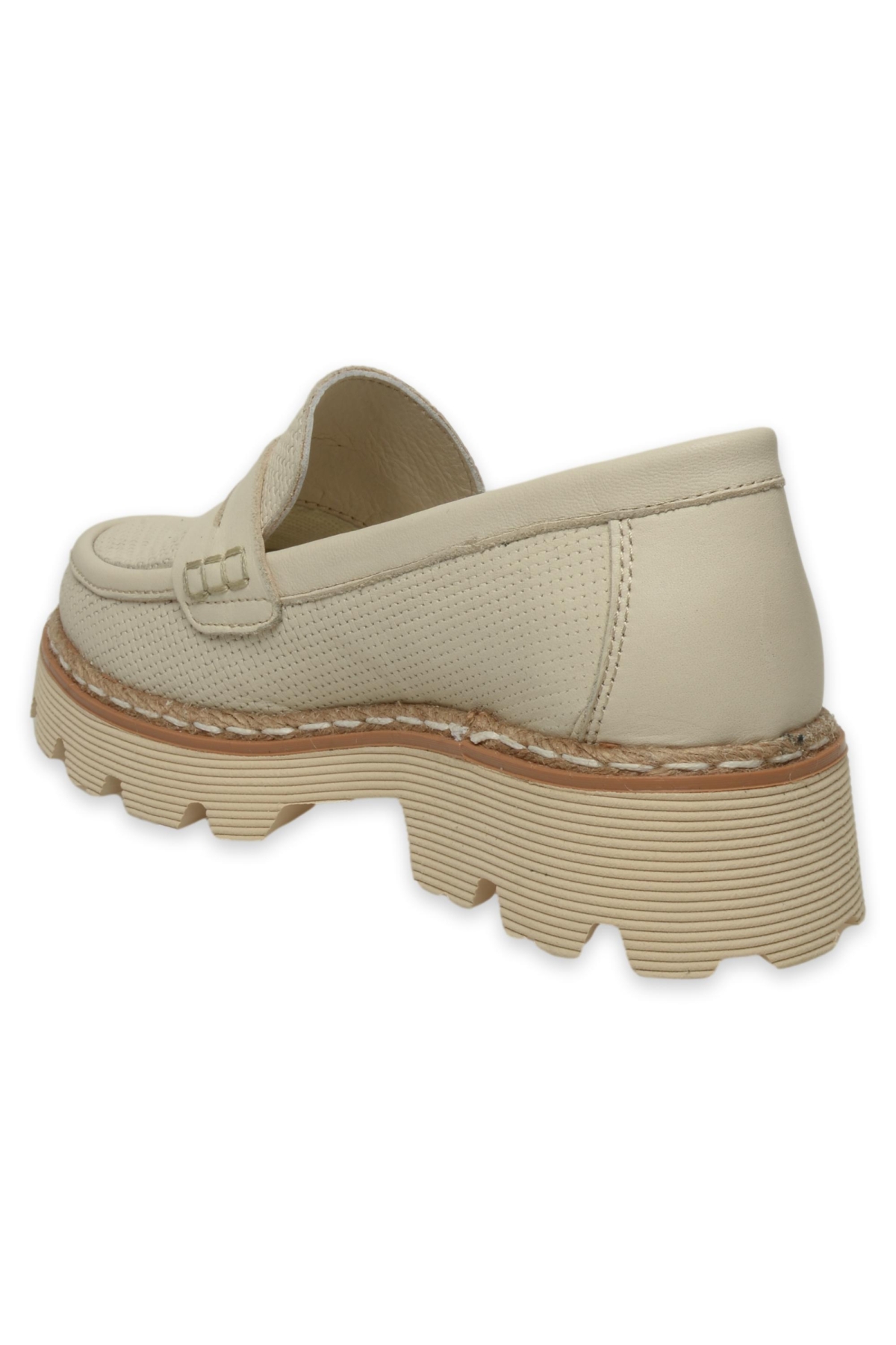 D25Ya-3680Z Günlük Krem Kadın Ayakkabı - Görsel 5