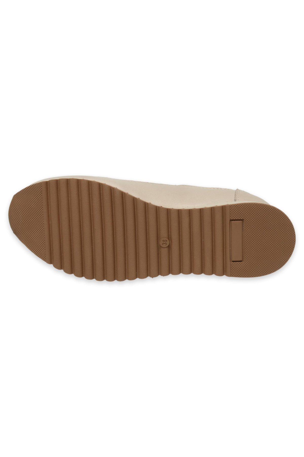 D25Ya-3540 Günlük Taba Kadın Ayakkabı - Görsel 6