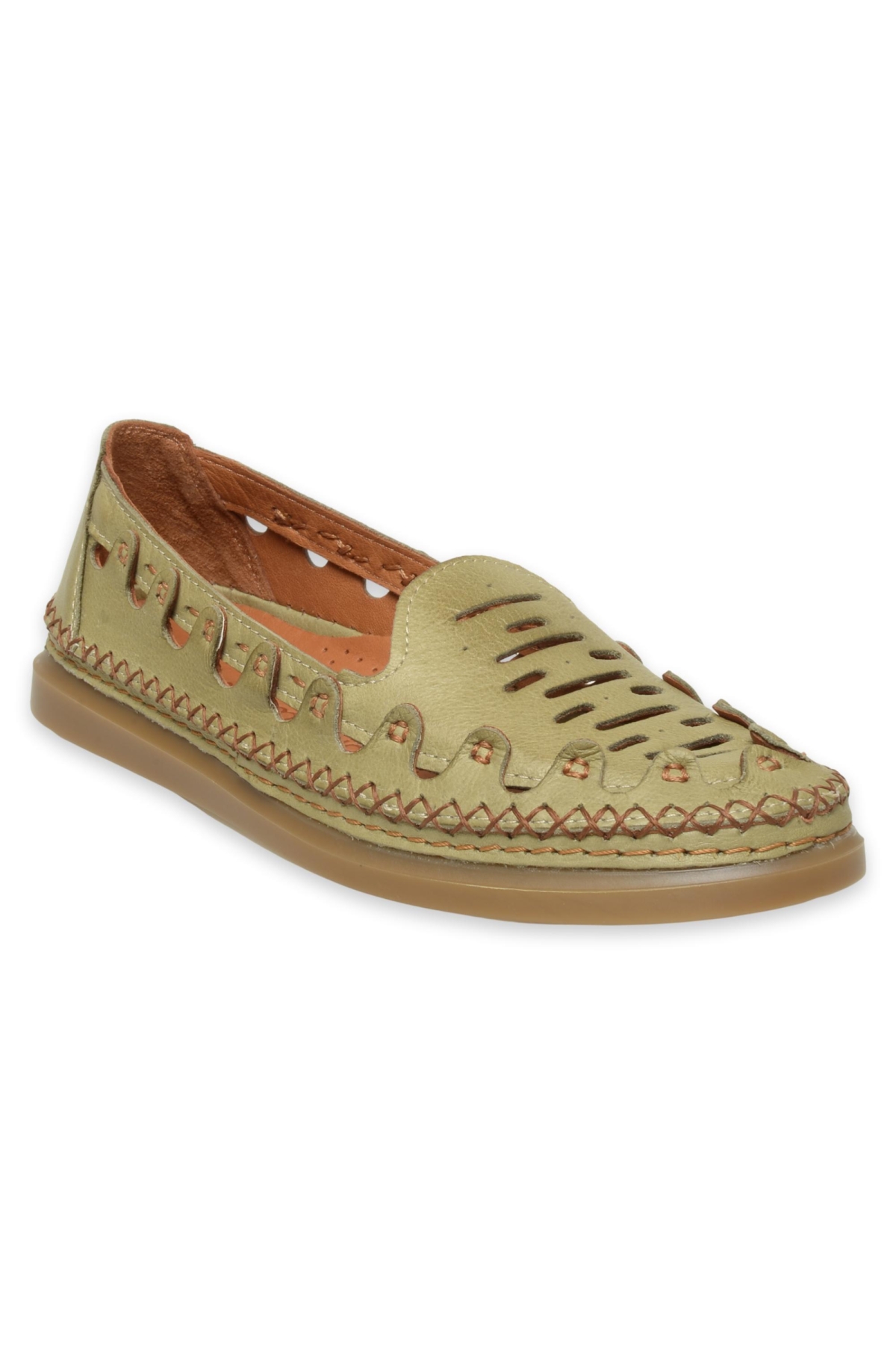 Mammamia Mammamia D25Ya-345 Günlük Yeşil Kadın Ayakkabı Flo'da! Yeşil - 2. görsel