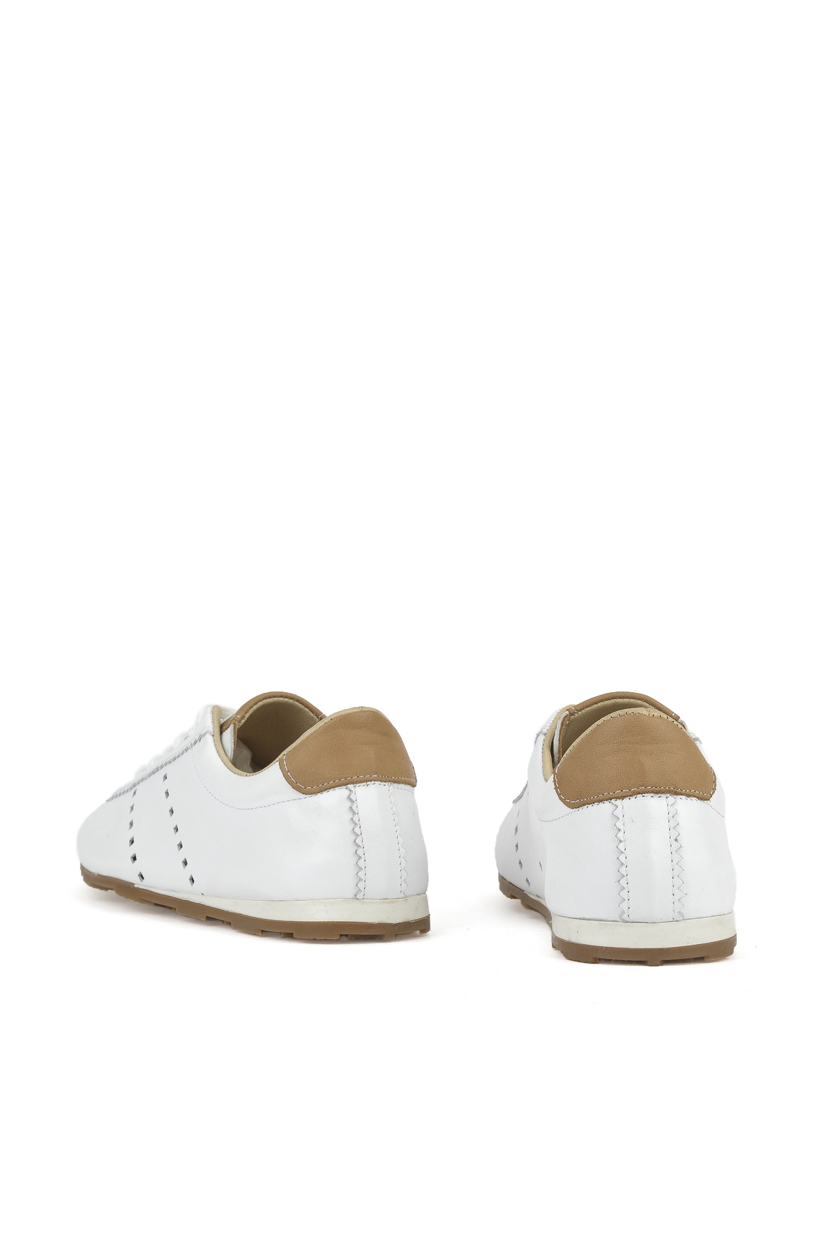 Kadın Hakiki Deri Sneaker 1511035Z6300 Beyaz - Görsel 4