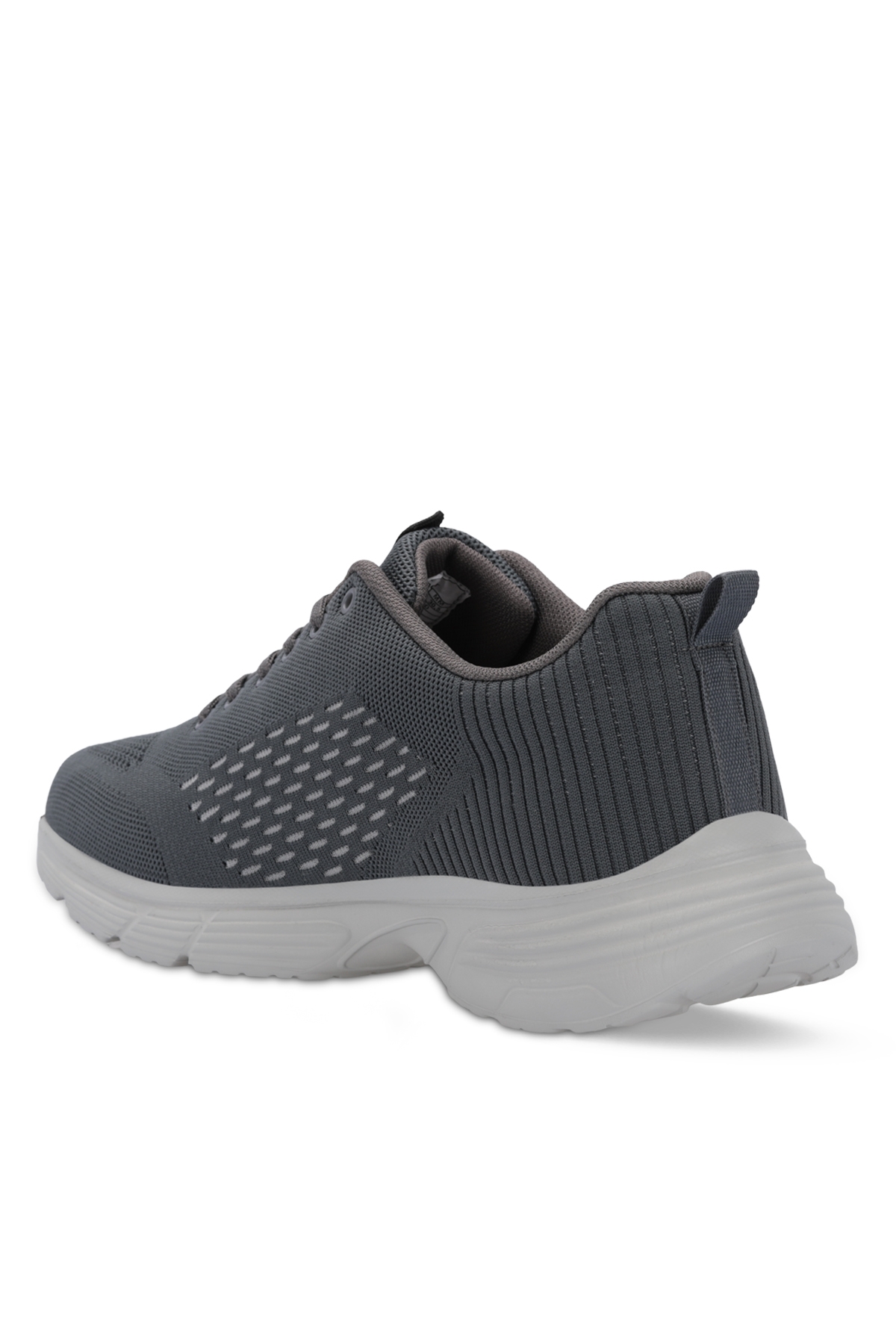 LEVER I Büyük Beden Erkek Sneaker Ayakkabı Koyu Gri - Görsel 4