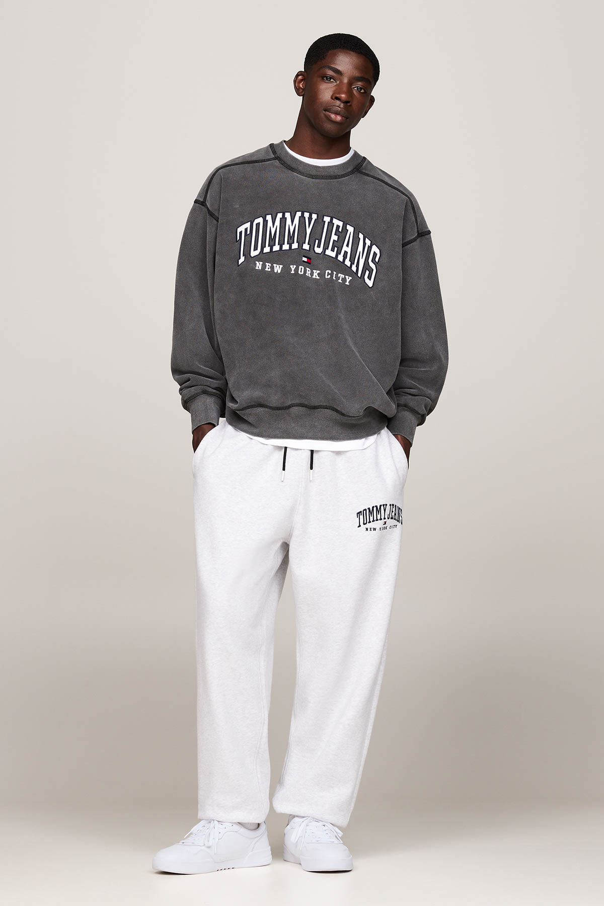 Tommy Hilfiger (NEW)TJM CUPSOLE LEATHER Beyaz Erkek Sneaker - Görsel 3