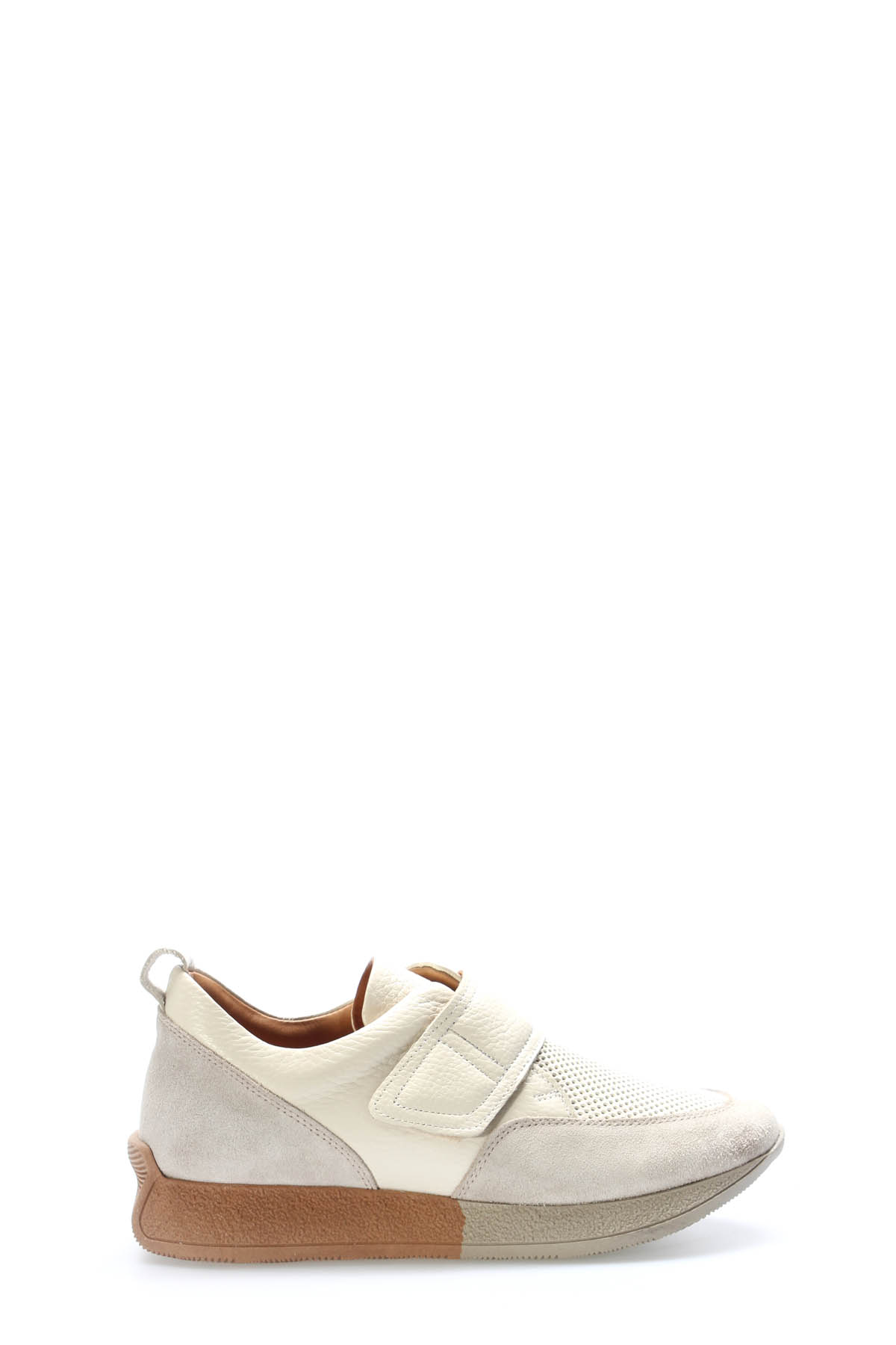 Hakiki Deri Kadın Casual Ayakkabı 356ZA1555 - Görsel 2