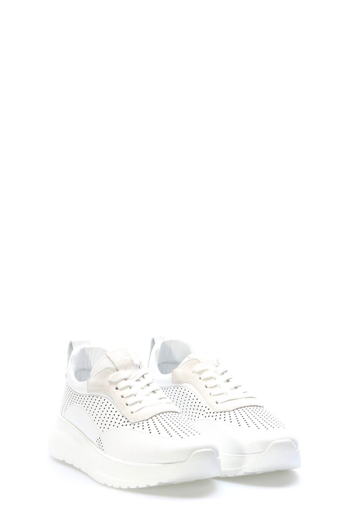 Hakiki Deri Kadın Casual Ayakkabı 982ZA1010 - Görsel 5