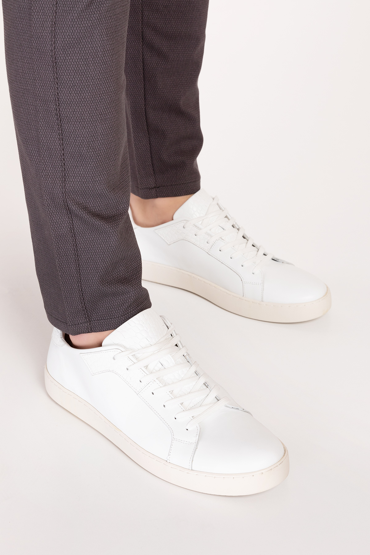 Gondol Erkek Hakiki Deri Lastikli Kolay Giyim Ayakkabı tx.7741 - Görsel 2