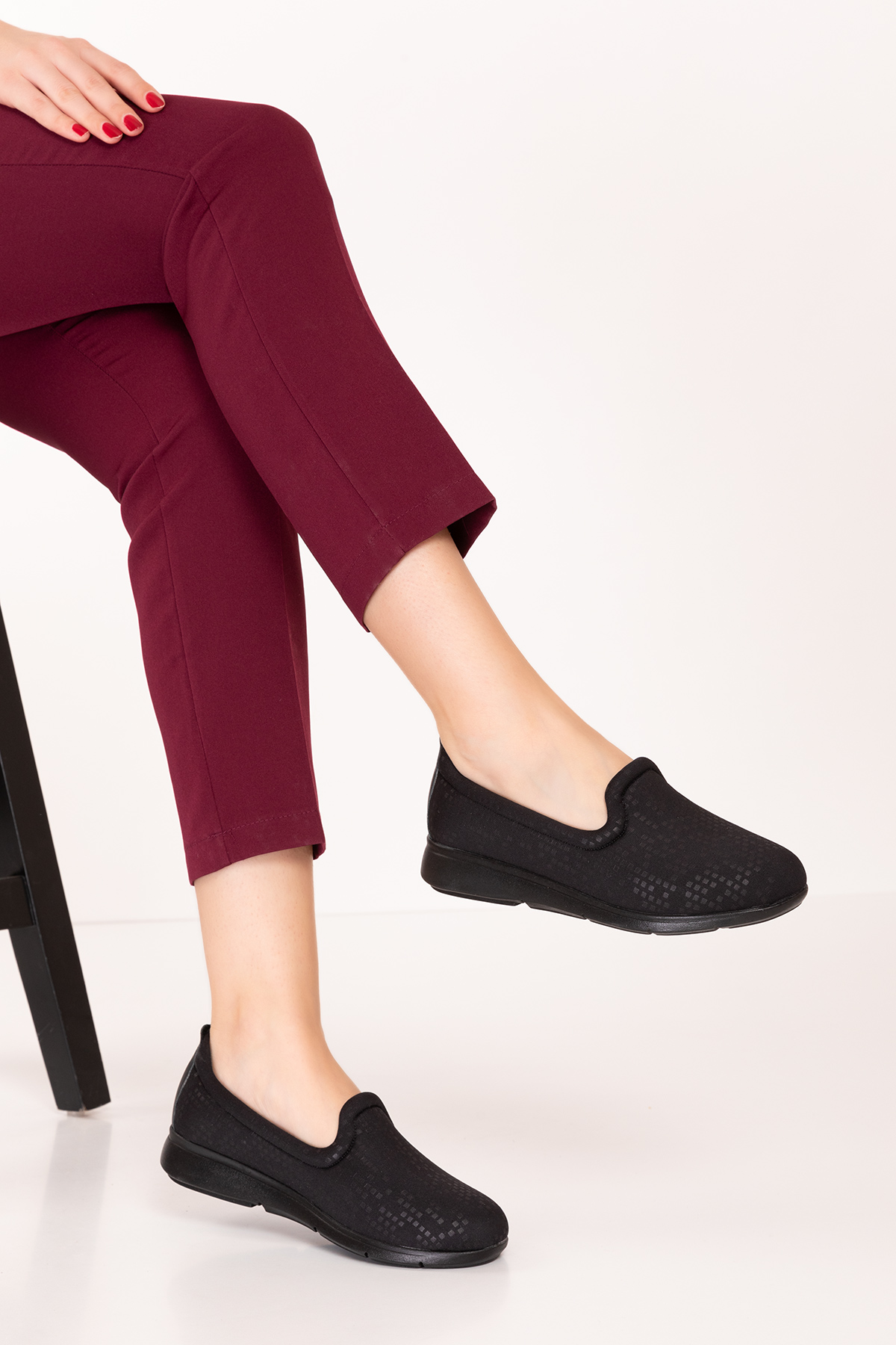 Gondol Günlük Rahat Hafif Üzeri Strecli Günlük Ayakkabı vdt.111 - Görsel 7