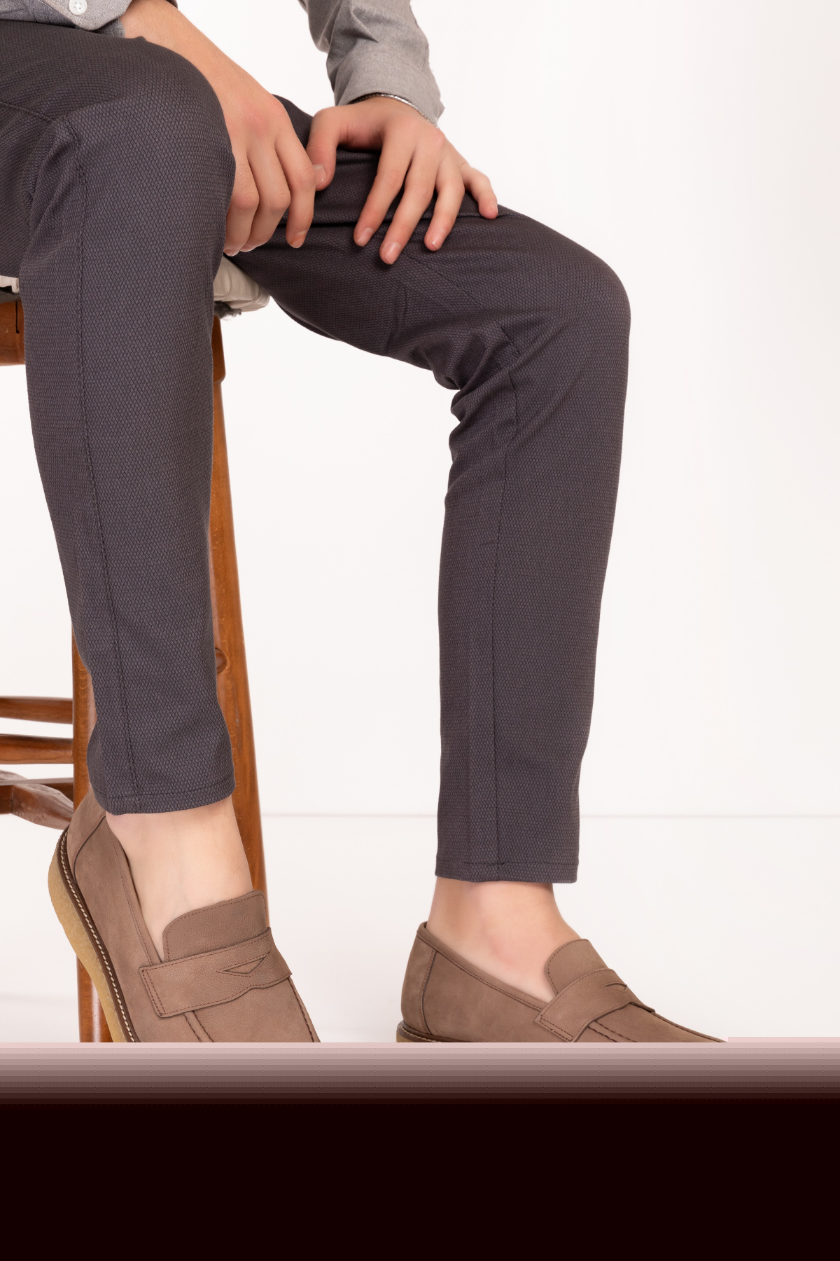 Gondol Erkek Hakiki Deri Kauçuk Taban Günlük Ayakkabı tx.77802 - Görsel 4