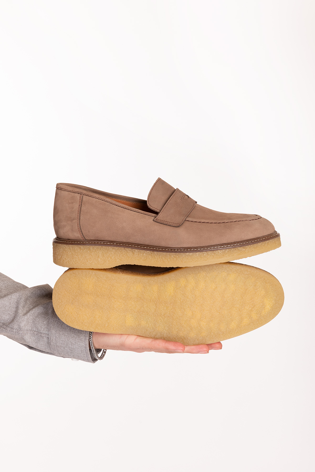 Gondol Erkek Hakiki Deri Kauçuk Taban Günlük Ayakkabı tx.77802 - Görsel 5