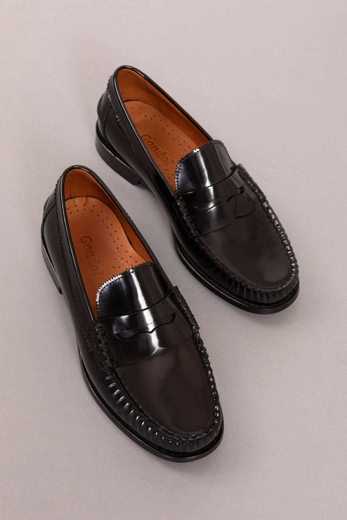Gondol Erkek Hakiki Deri Kösele Loafer Ayakkabı ny.005 - Görsel 5