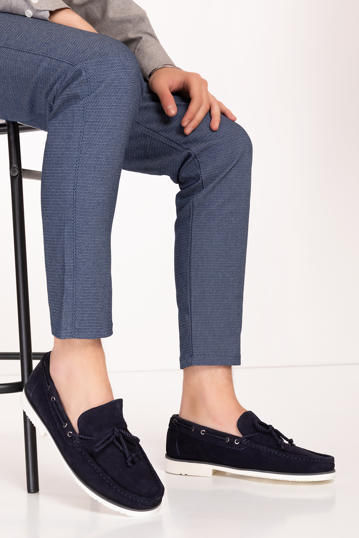 Gondol Erkek Hakiki Deri Hafif Taban Loafer Ayakkabı tx.13361 - Görsel 2