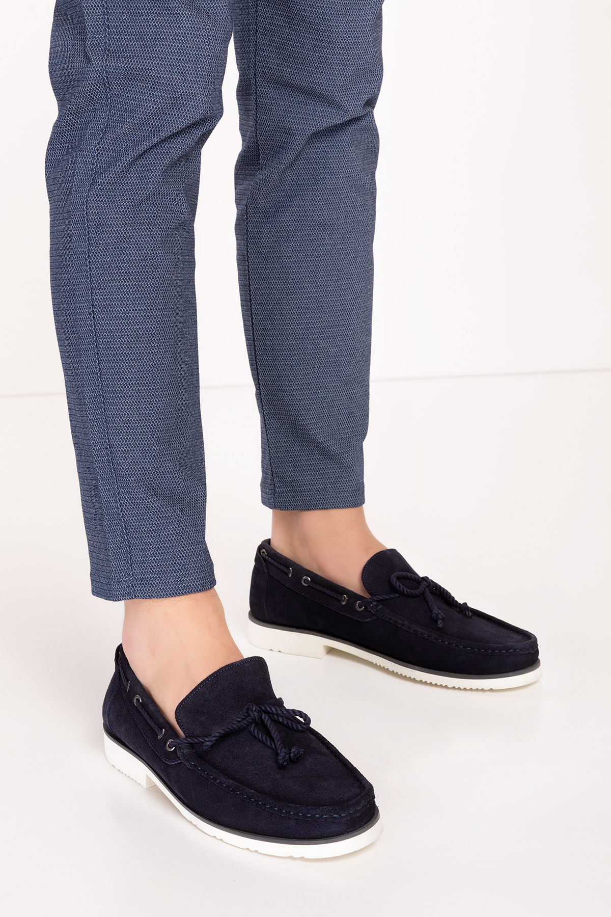 Gondol Erkek Hakiki Deri Hafif Taban Loafer Ayakkabı tx.13361 - Görsel 3