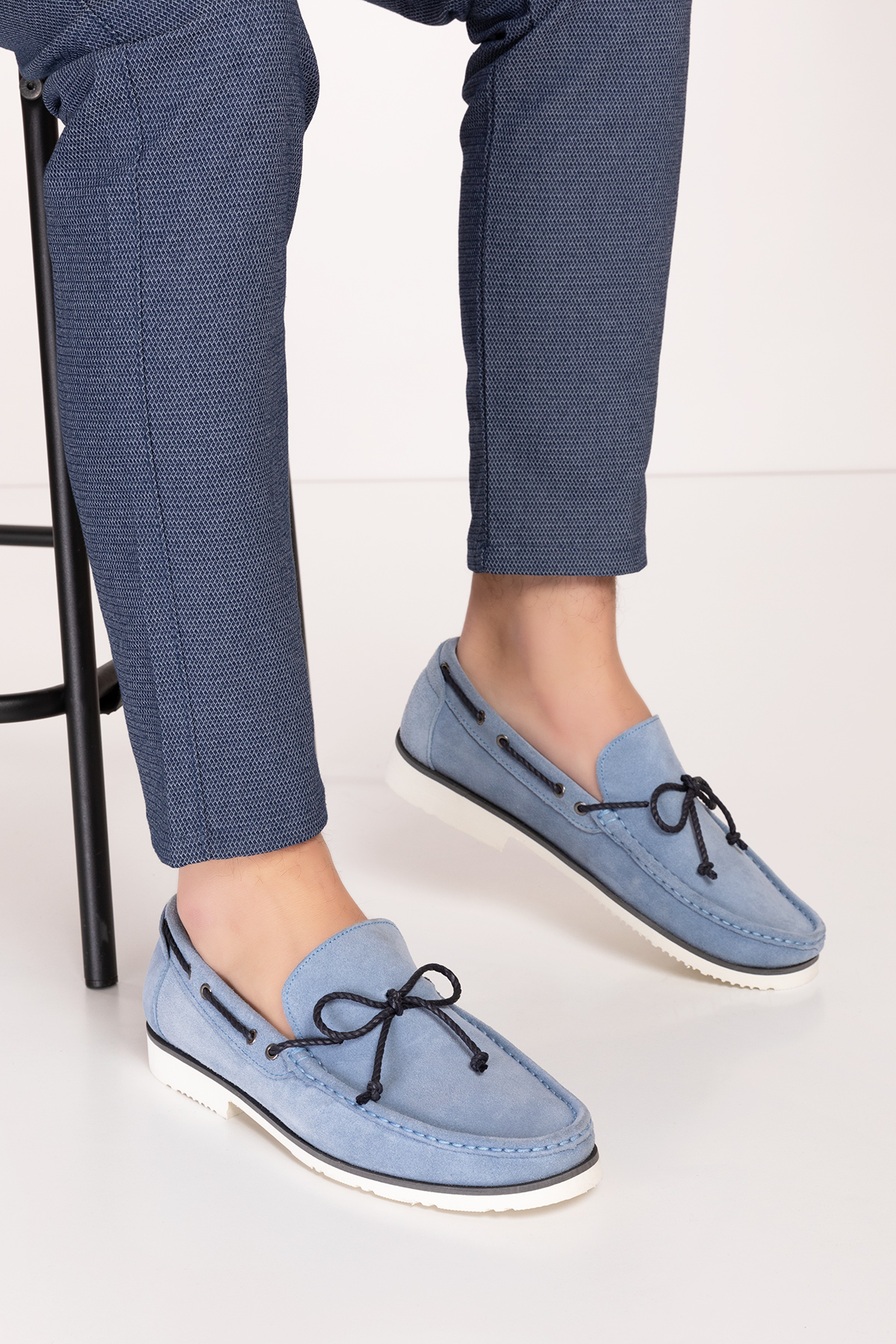 Gondol Erkek Hakiki Deri Hafif Taban Loafer Ayakkabı tx.13361 - Görsel 2