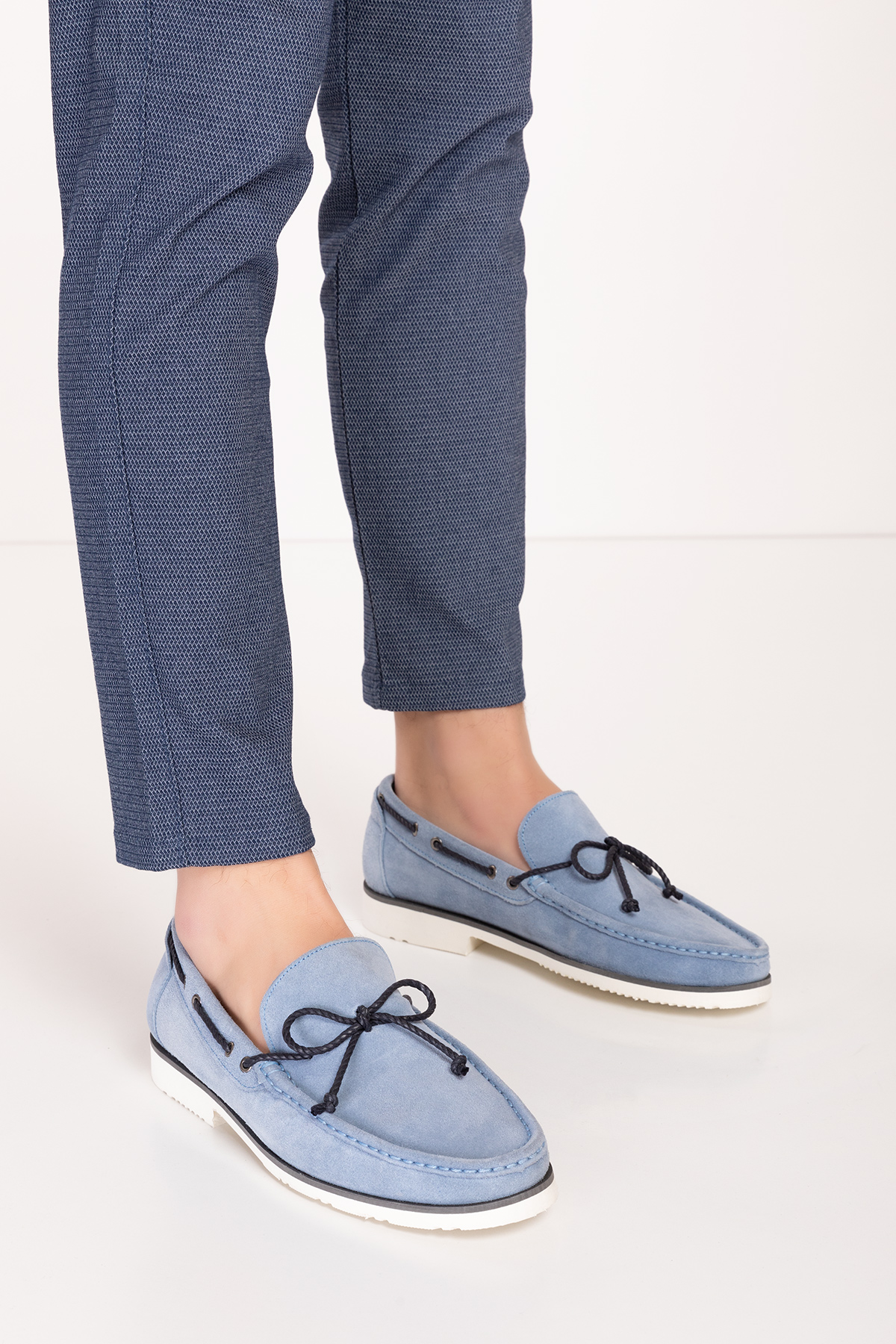 Gondol Erkek Hakiki Deri Hafif Taban Loafer Ayakkabı tx.13361 - Görsel 3