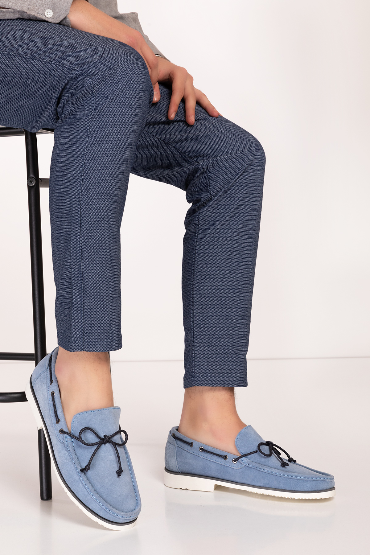 Gondol Erkek Hakiki Deri Hafif Taban Loafer Ayakkabı tx.13361 - Görsel 5