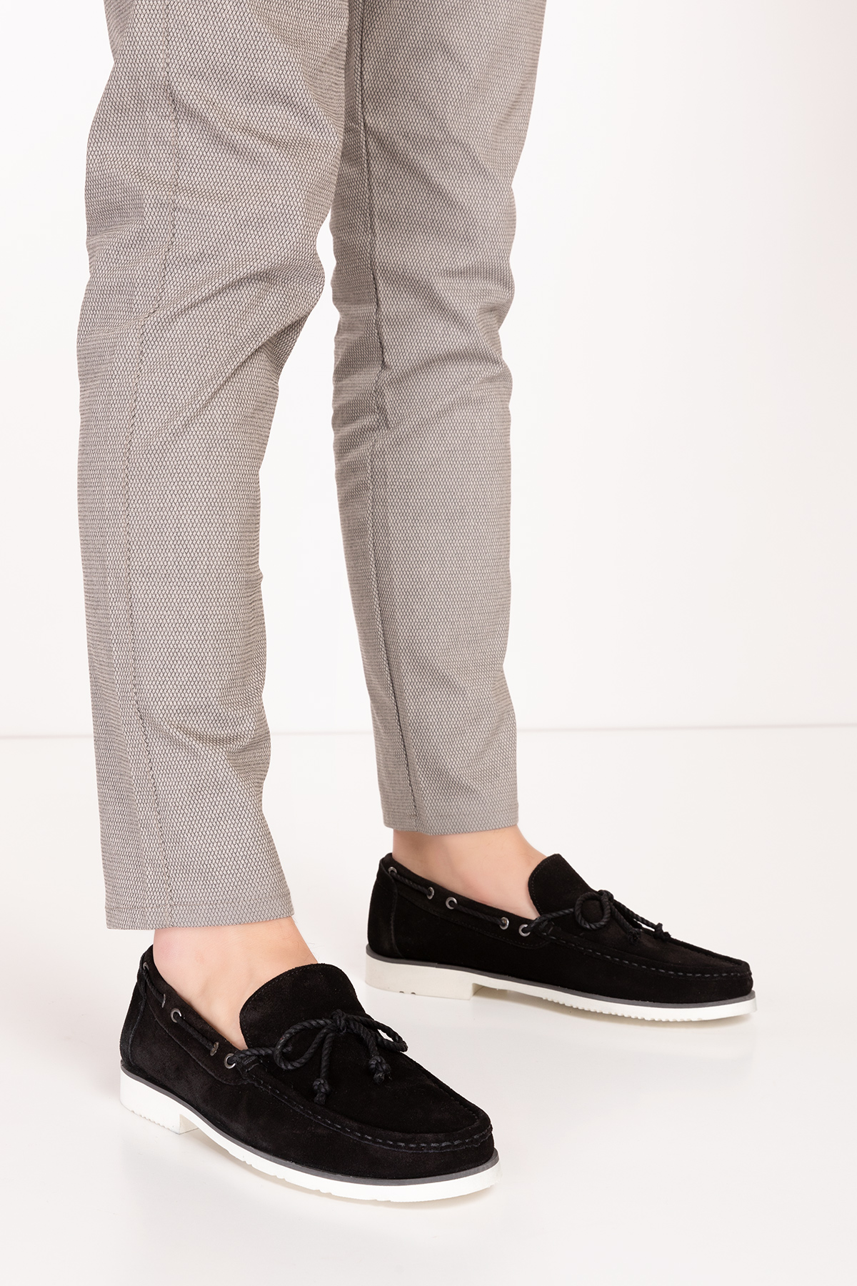 Gondol Erkek Hakiki Deri Hafif Taban Loafer Ayakkabı tx.13361 - Görsel 2