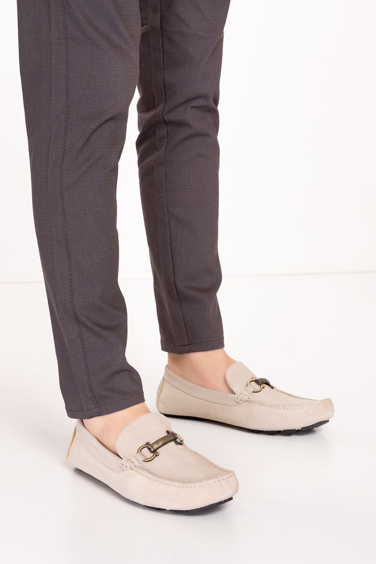 Gondol Erkek Hakiki Deri Hafif Taban Loafer Ayakkabı tx.11874 - Görsel 3