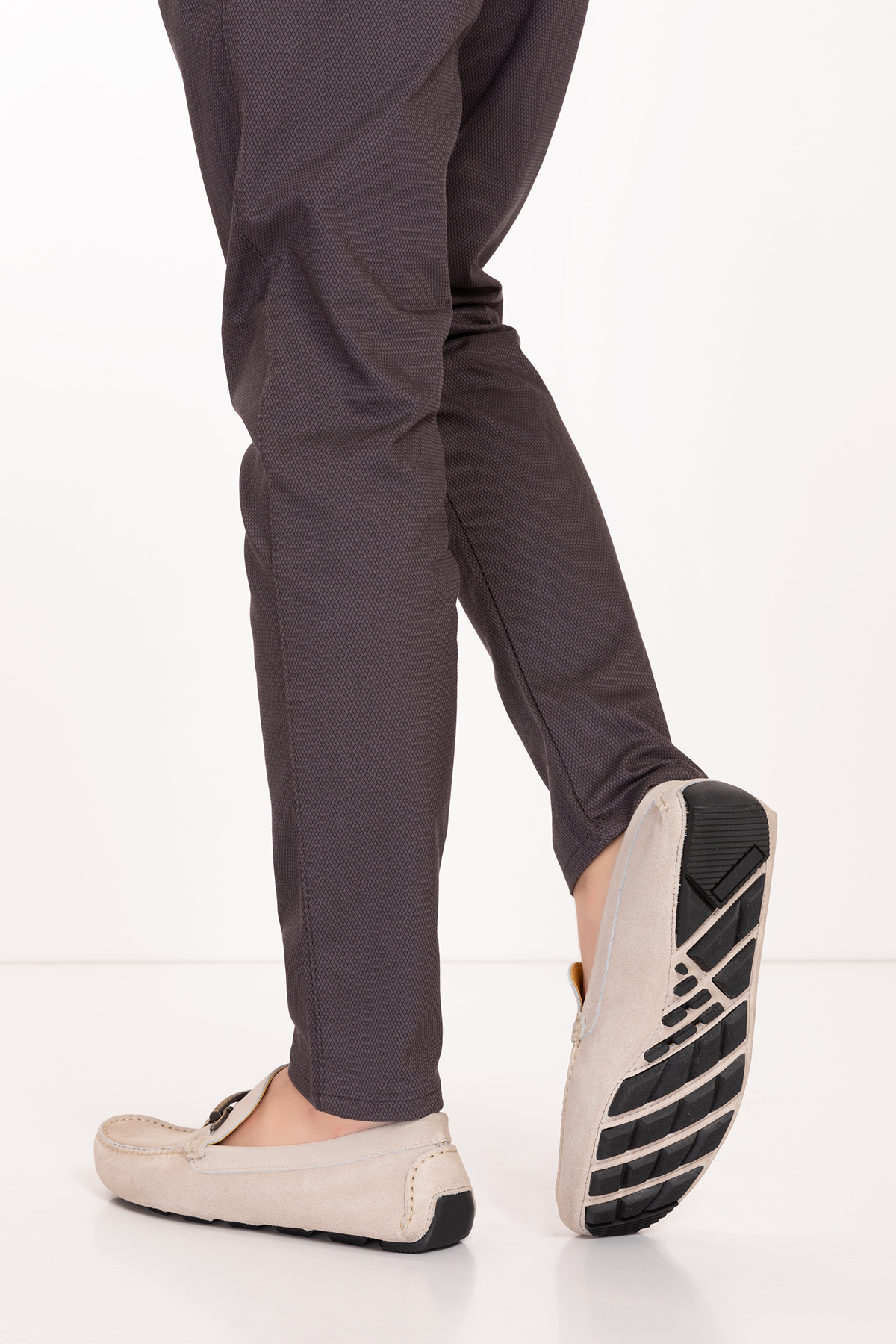 Gondol Erkek Hakiki Deri Hafif Taban Loafer Ayakkabı tx.11874 - Görsel 5