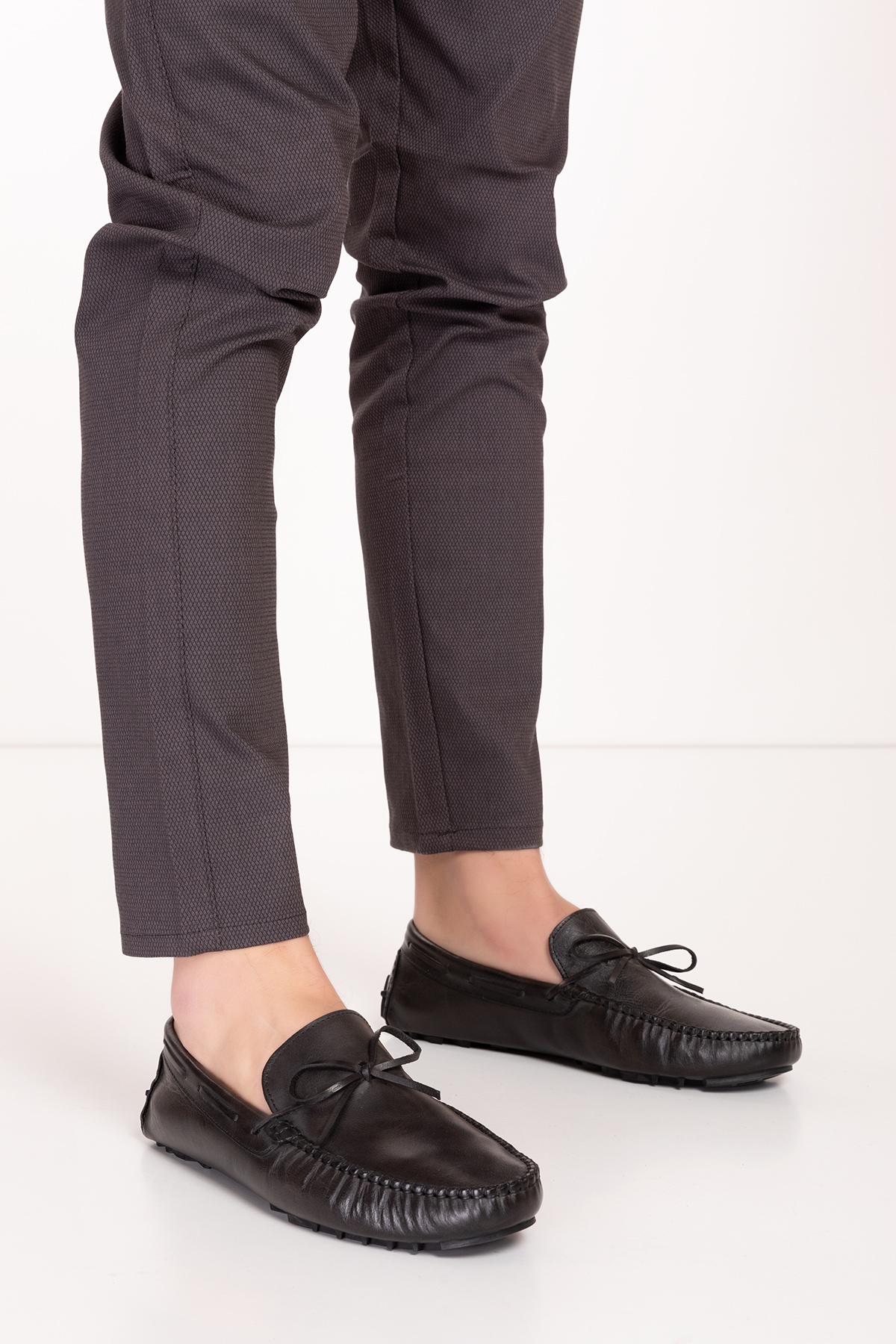 Gondol Erkek Hakiki Deri Hafif Taban Loafer Ayakkabı tx.14021 - Görsel 3