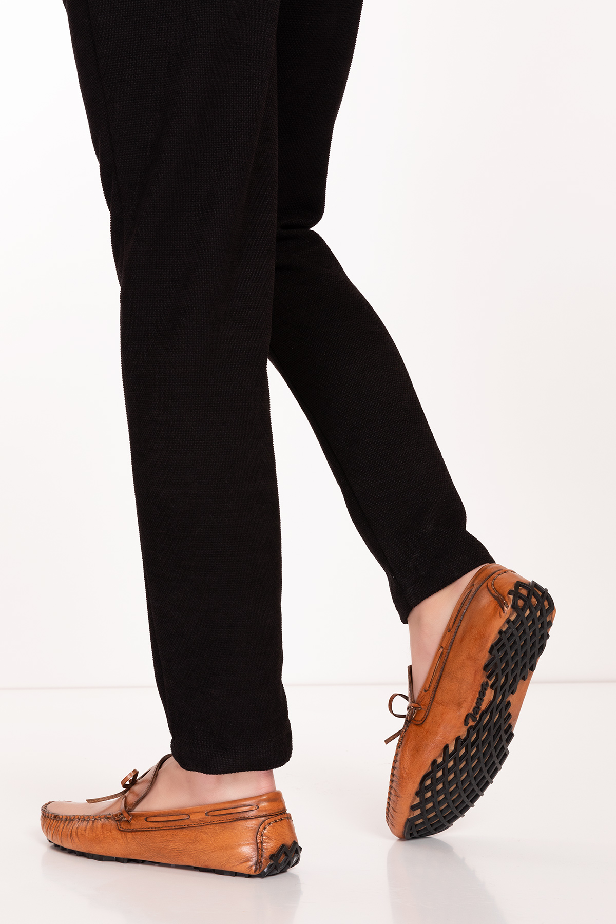 Gondol Erkek Hakiki Deri Hafif Taban Loafer Ayakkabı tx.14021 - Görsel 4