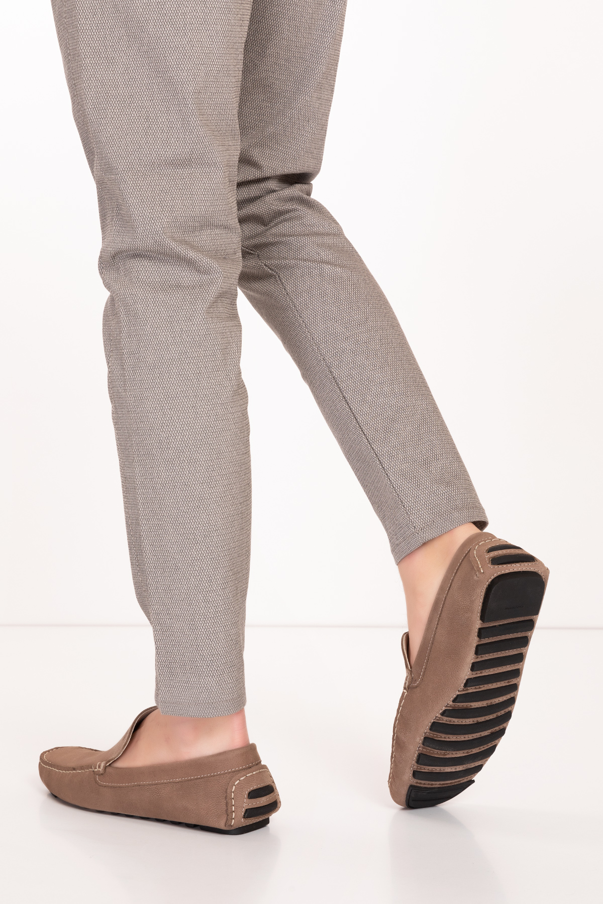 Gondol Erkek Hakiki Deri Hafif Taban Loafer Ayakkabı tx.11800 - Görsel 3