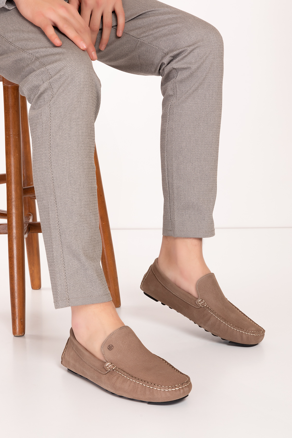 Gondol Erkek Hakiki Deri Hafif Taban Loafer Ayakkabı tx.11800 - Görsel 4