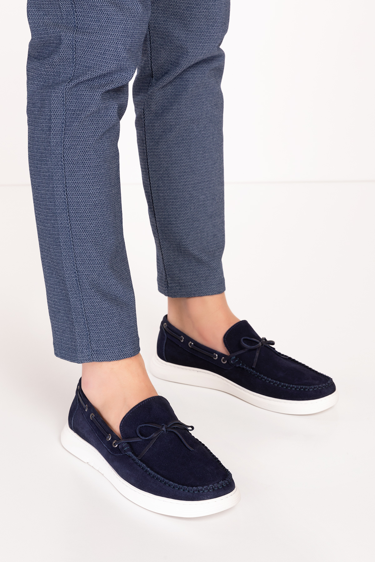 Gondol Erkek Hakiki Deri Hafif Taban Loafer Ayakkabı tx.12631 - Görsel 2