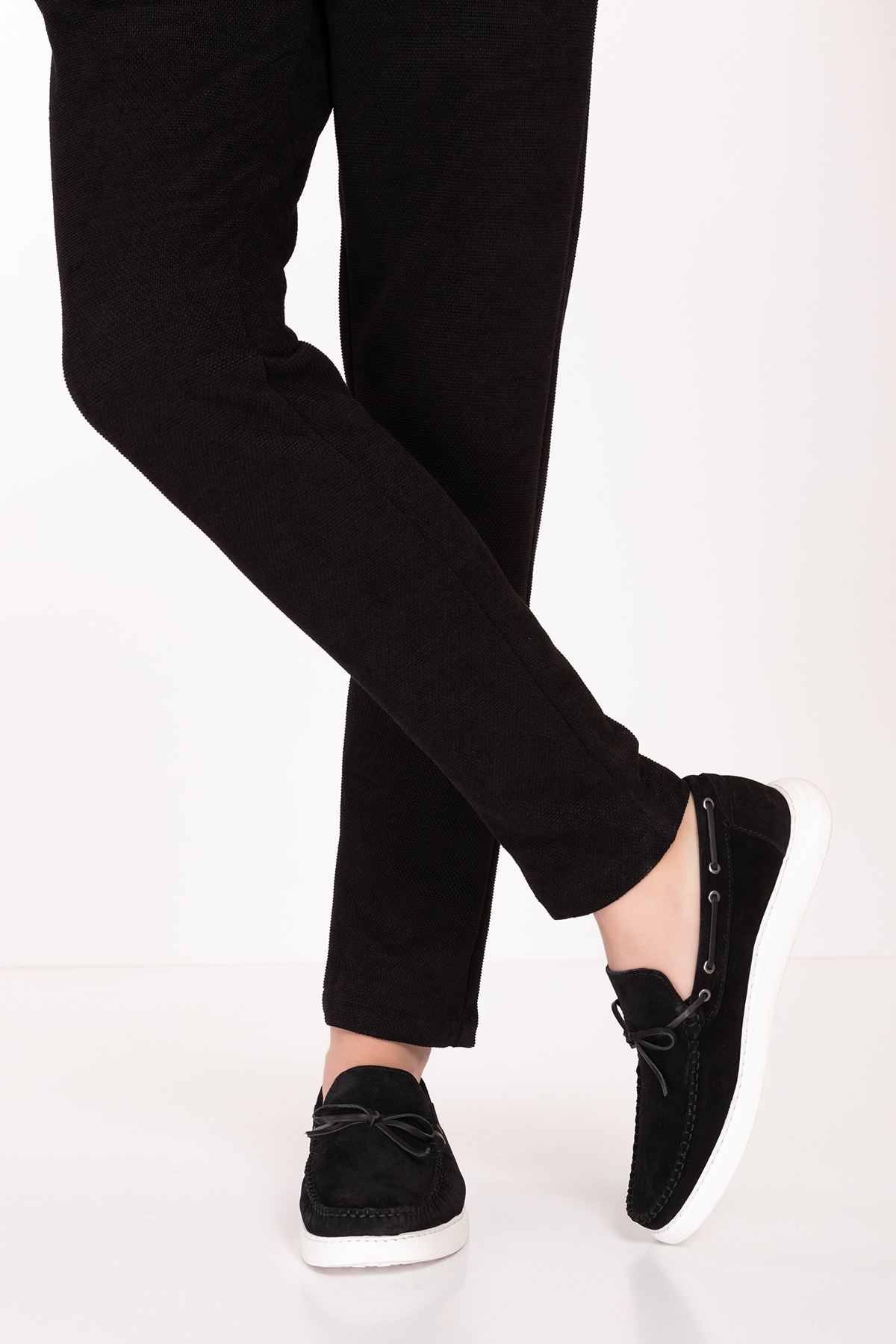 Gondol Erkek Hakiki Deri Hafif Taban Loafer Ayakkabı tx.12631 - Görsel 4