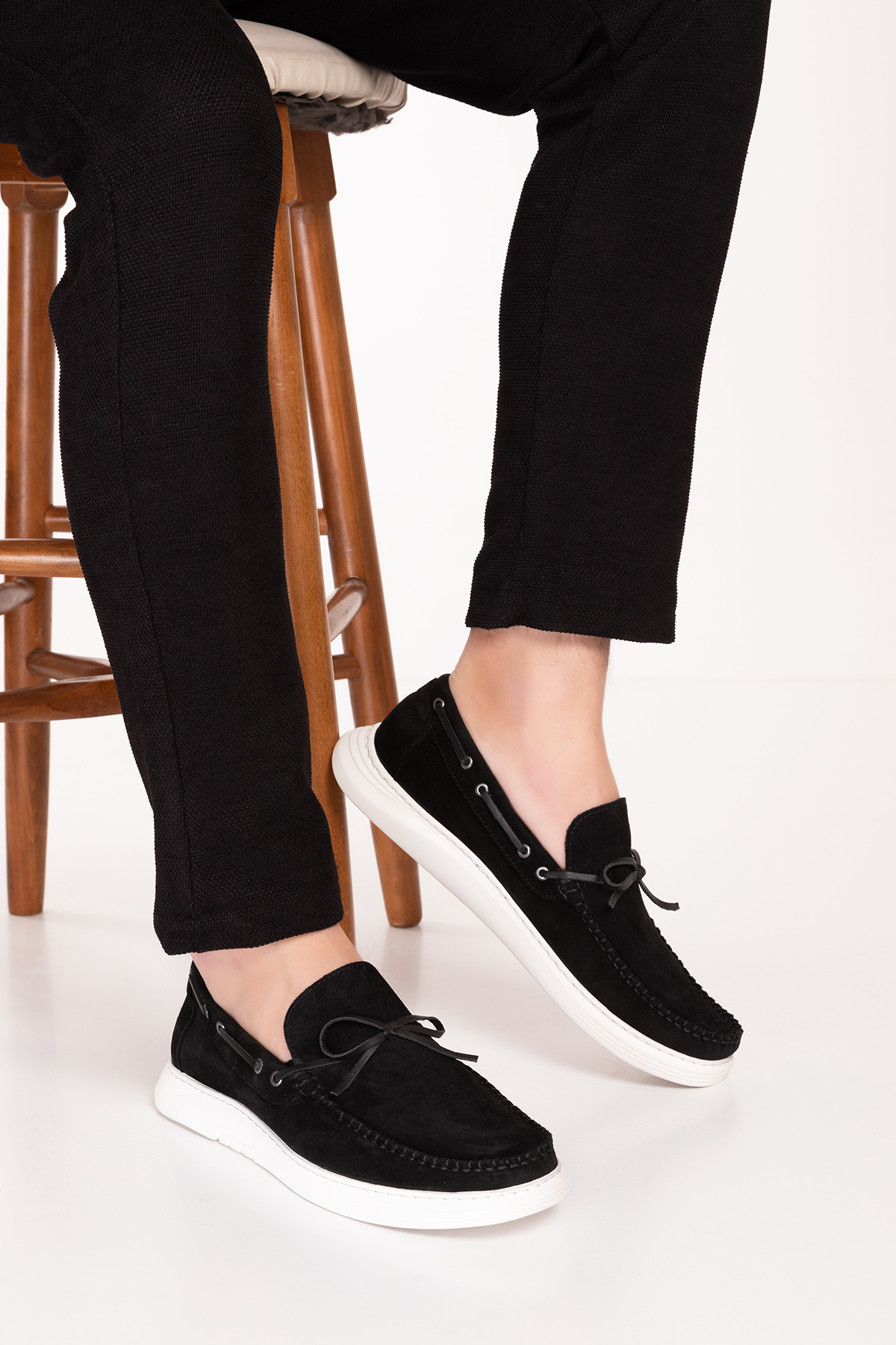 Gondol Erkek Hakiki Deri Hafif Taban Loafer Ayakkabı tx.12631 - Görsel 5