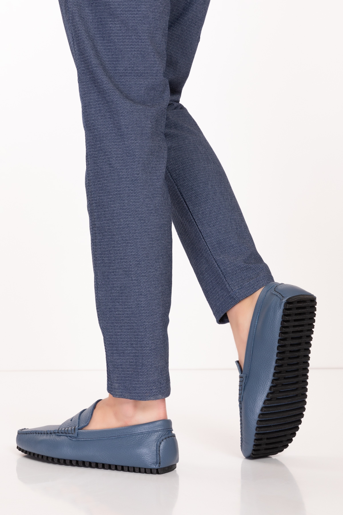 Gondol Erkek Hakiki Deri Hafif Taban Loafer Ayakkabı tx.12503 - Görsel 3