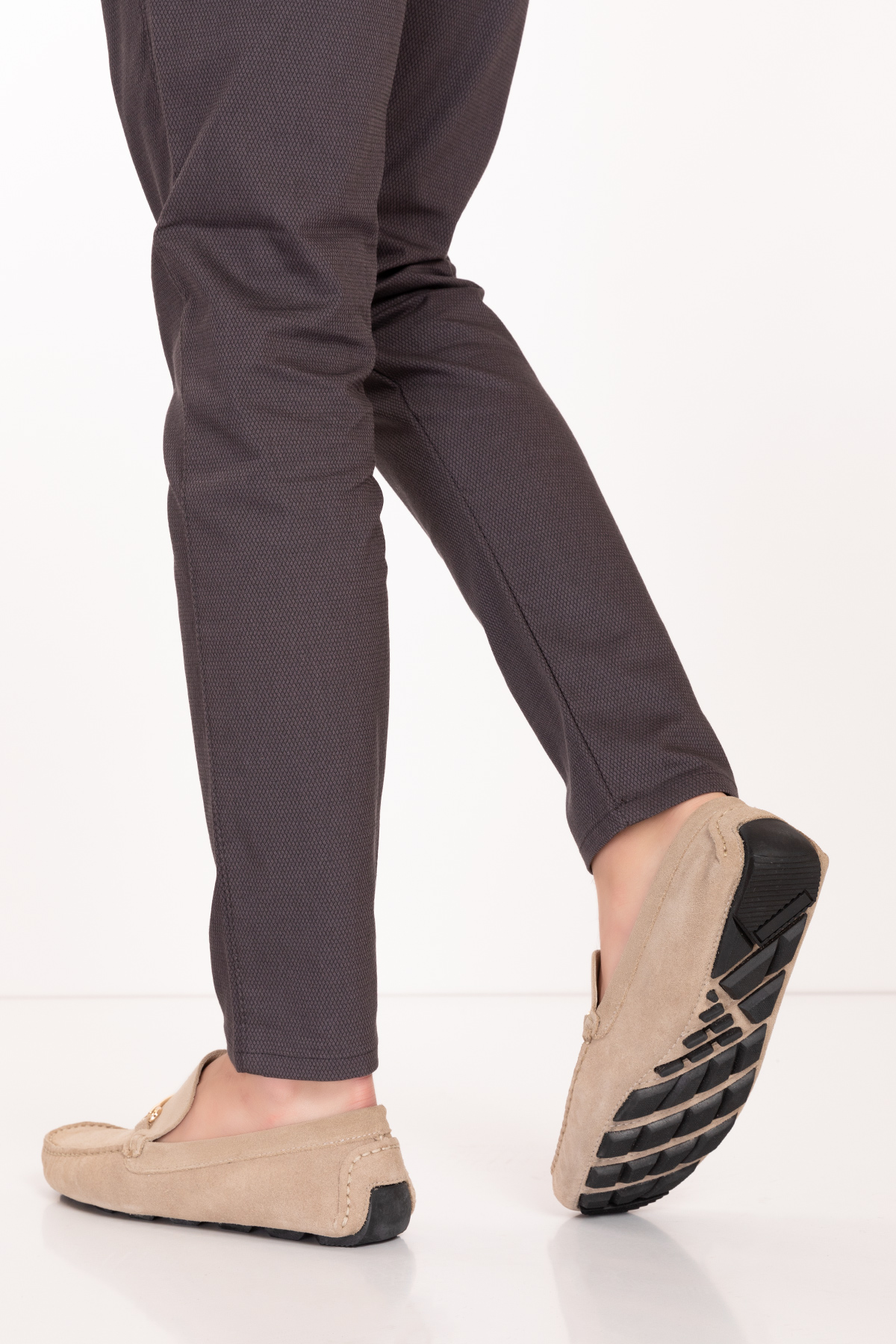 Gondol Erkek Hakiki Deri Hafif Taban Loafer Ayakkabı tx.11875 - Görsel 3