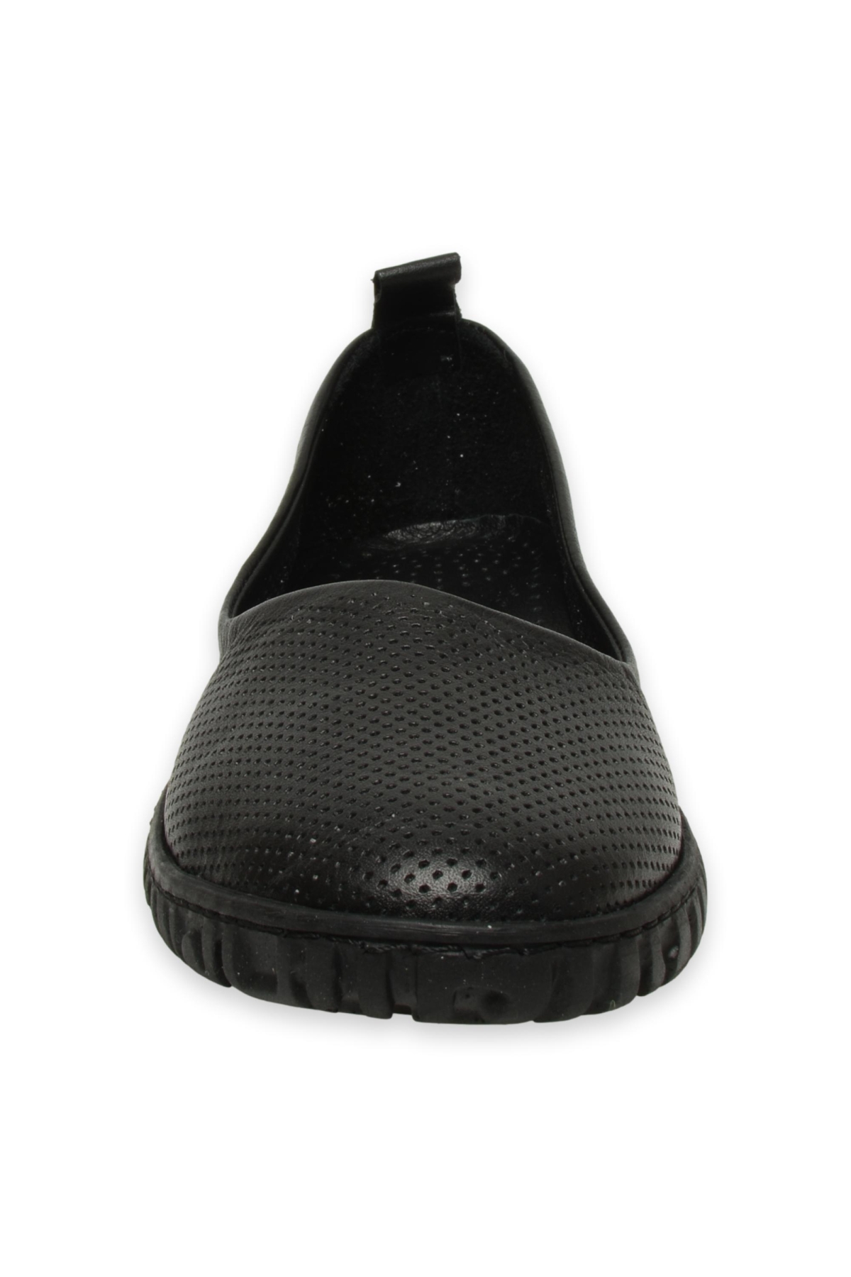 D25Ya-105Z Günlük Siyah Kadın Babet - Görsel 4