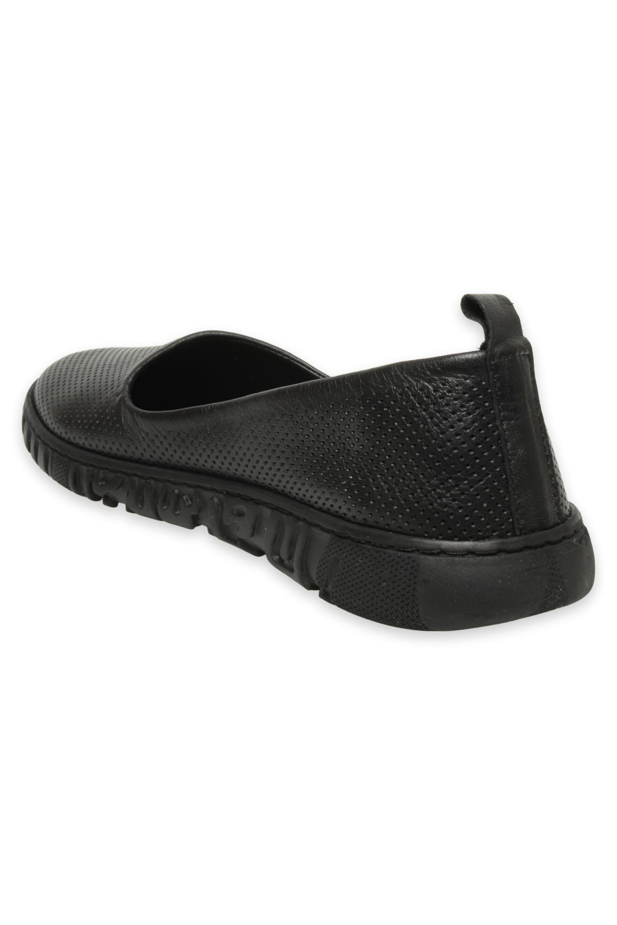 D25Ya-105Z Günlük Siyah Kadın Babet - Görsel 5