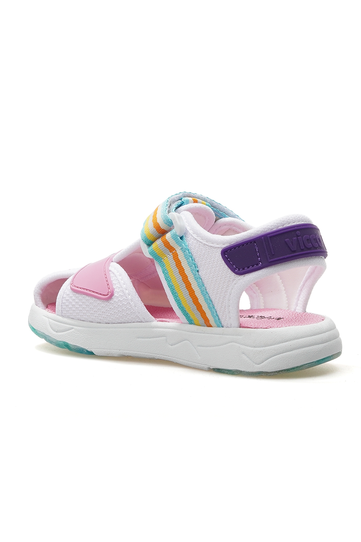 Flow Hafif Kız Çocuk Sandalet 25y 332.202 Pk Beyaz/pembe - Görsel 4