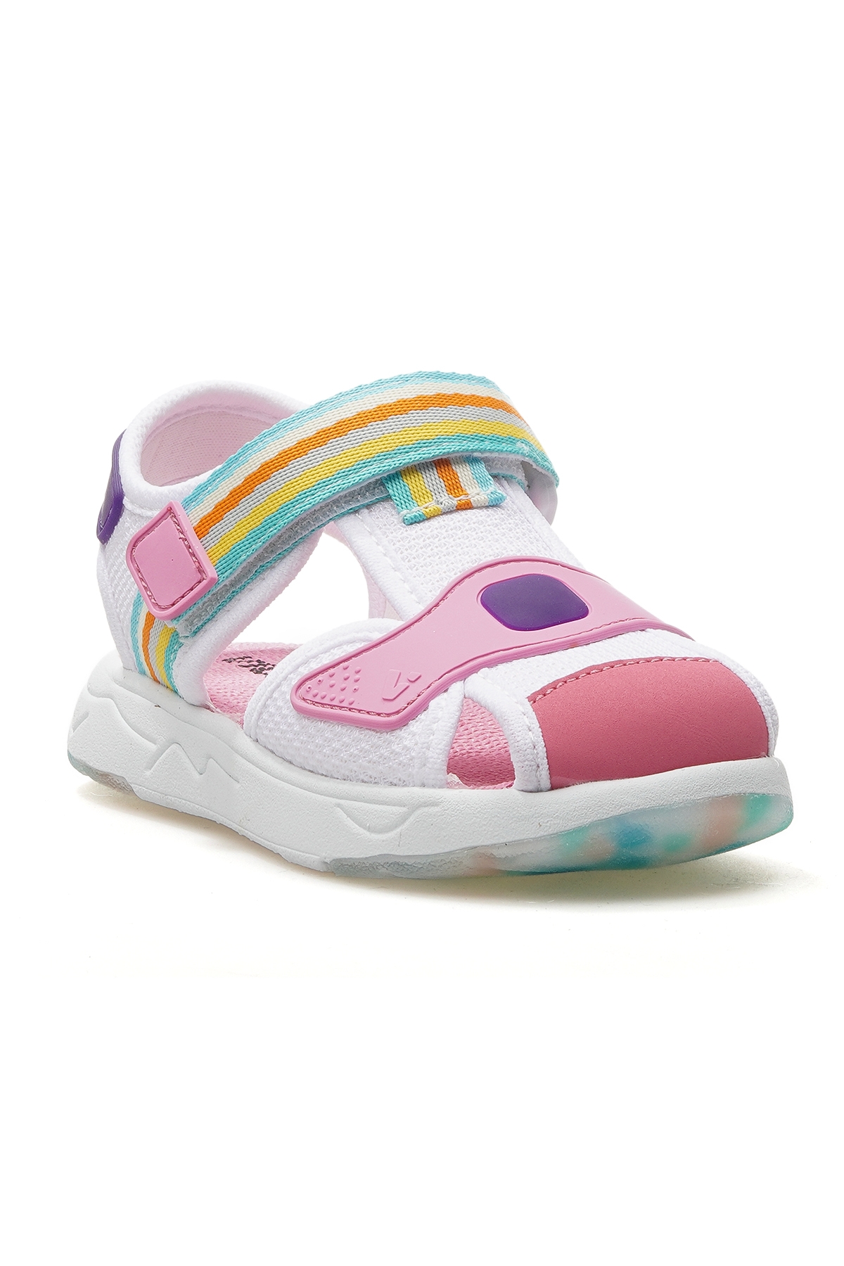 Flow Hafif Kız Çocuk Sandalet 25y 332.202 Pk Beyaz/pembe - Görsel 5