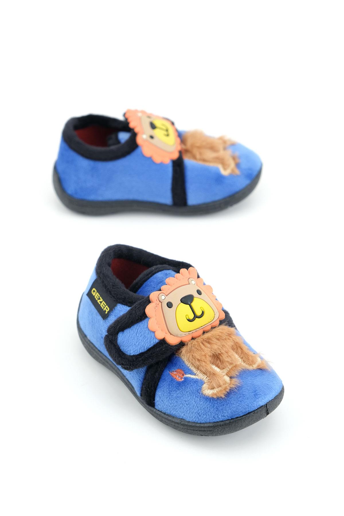 Erkek Çocuk Bebek Kışlık Cırtlı Ayarlanabilir Günlük Okul Kreş Panduf Ayakkabı - Görsel 2