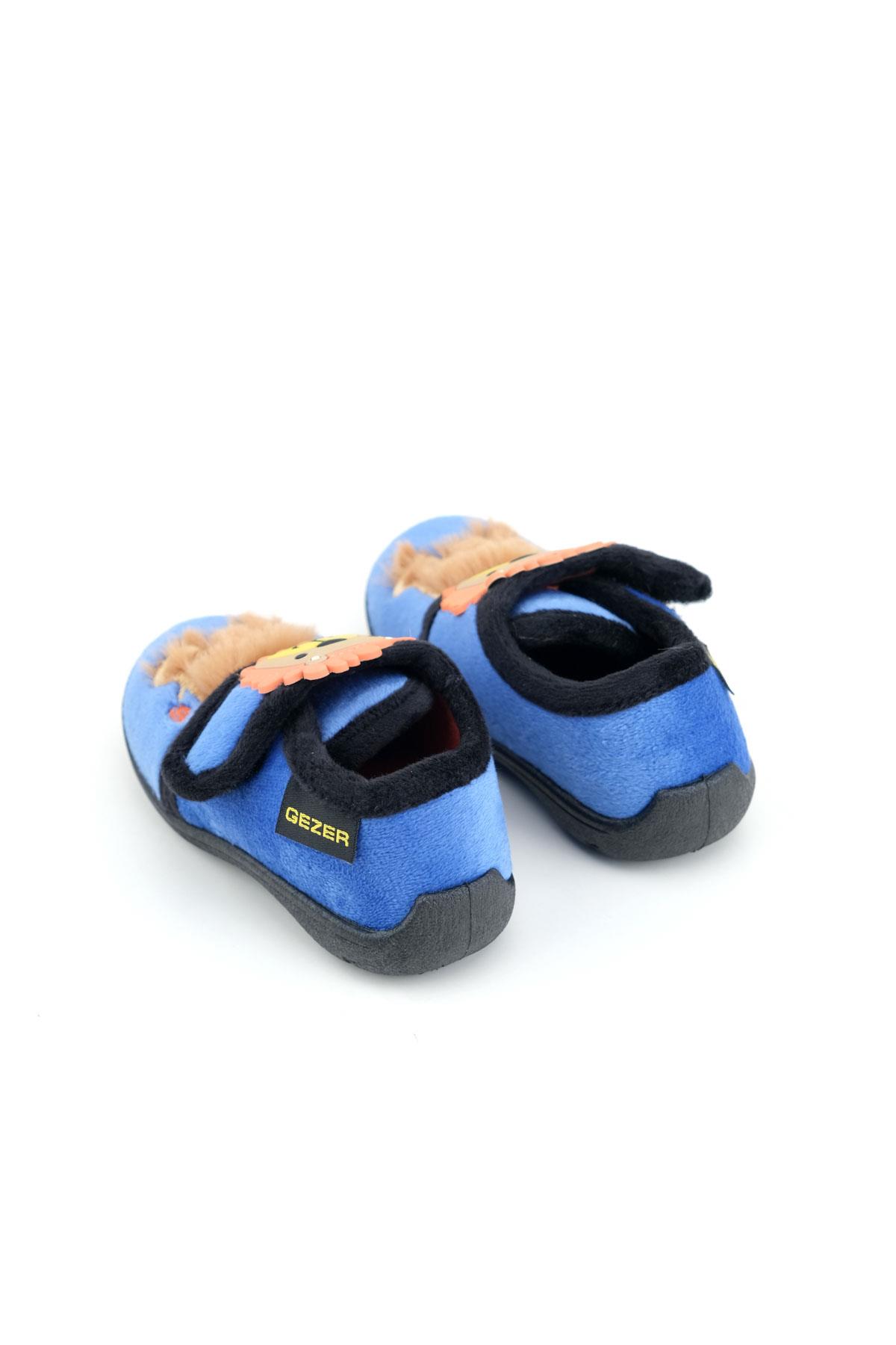 Erkek Çocuk Bebek Kışlık Cırtlı Ayarlanabilir Günlük Okul Kreş Panduf Ayakkabı - Görsel 5