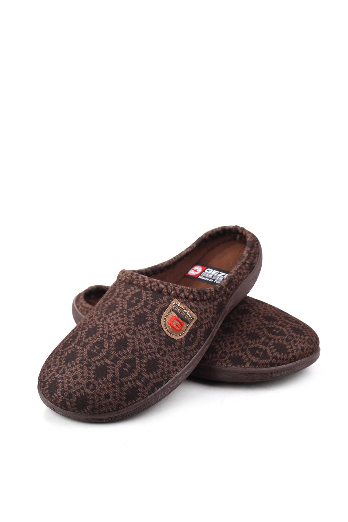 15143 Erkek Günlük Kışlık Halı Misafir Terliği - Görsel 4