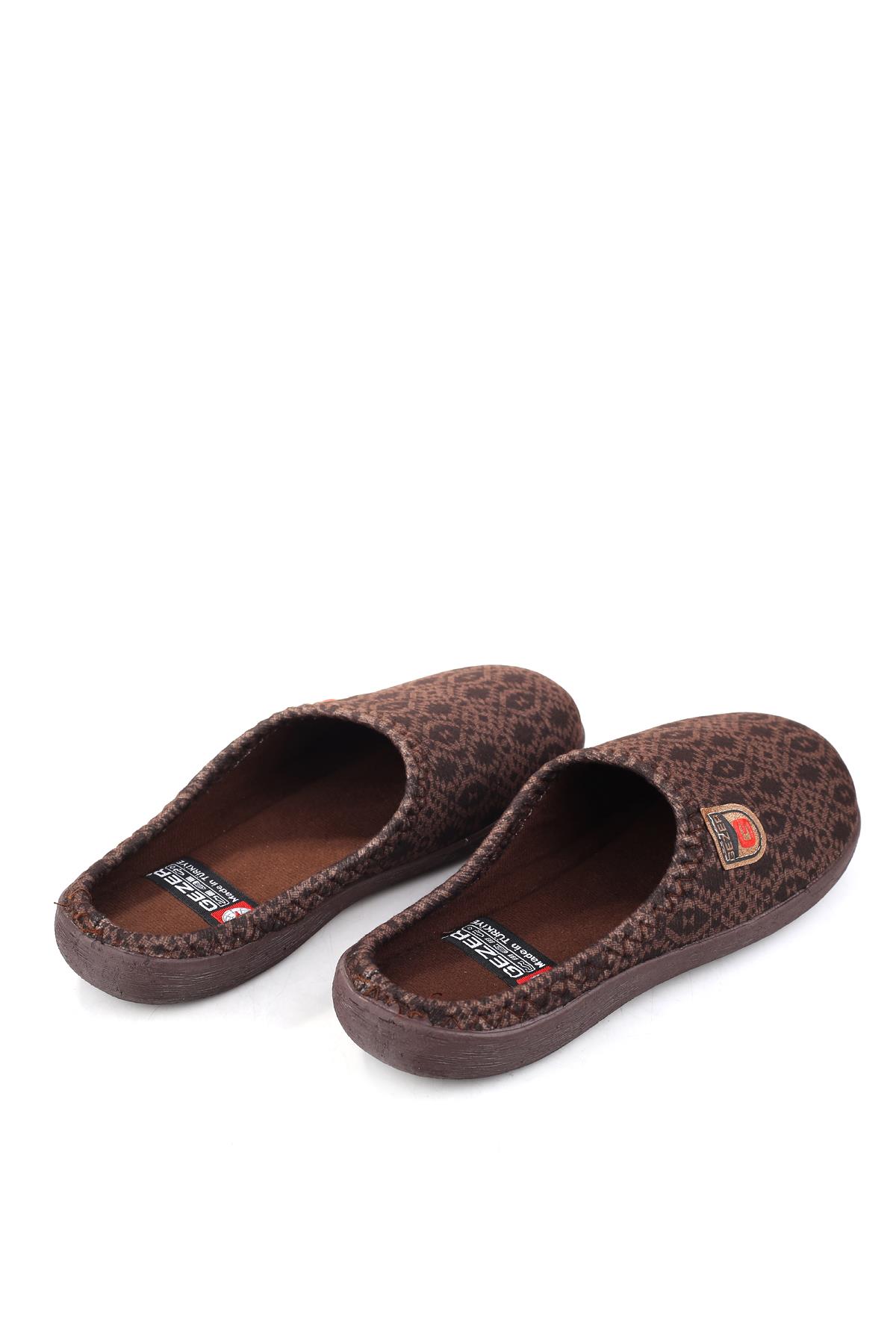 15143 Erkek Günlük Kışlık Halı Misafir Terliği - Görsel 5