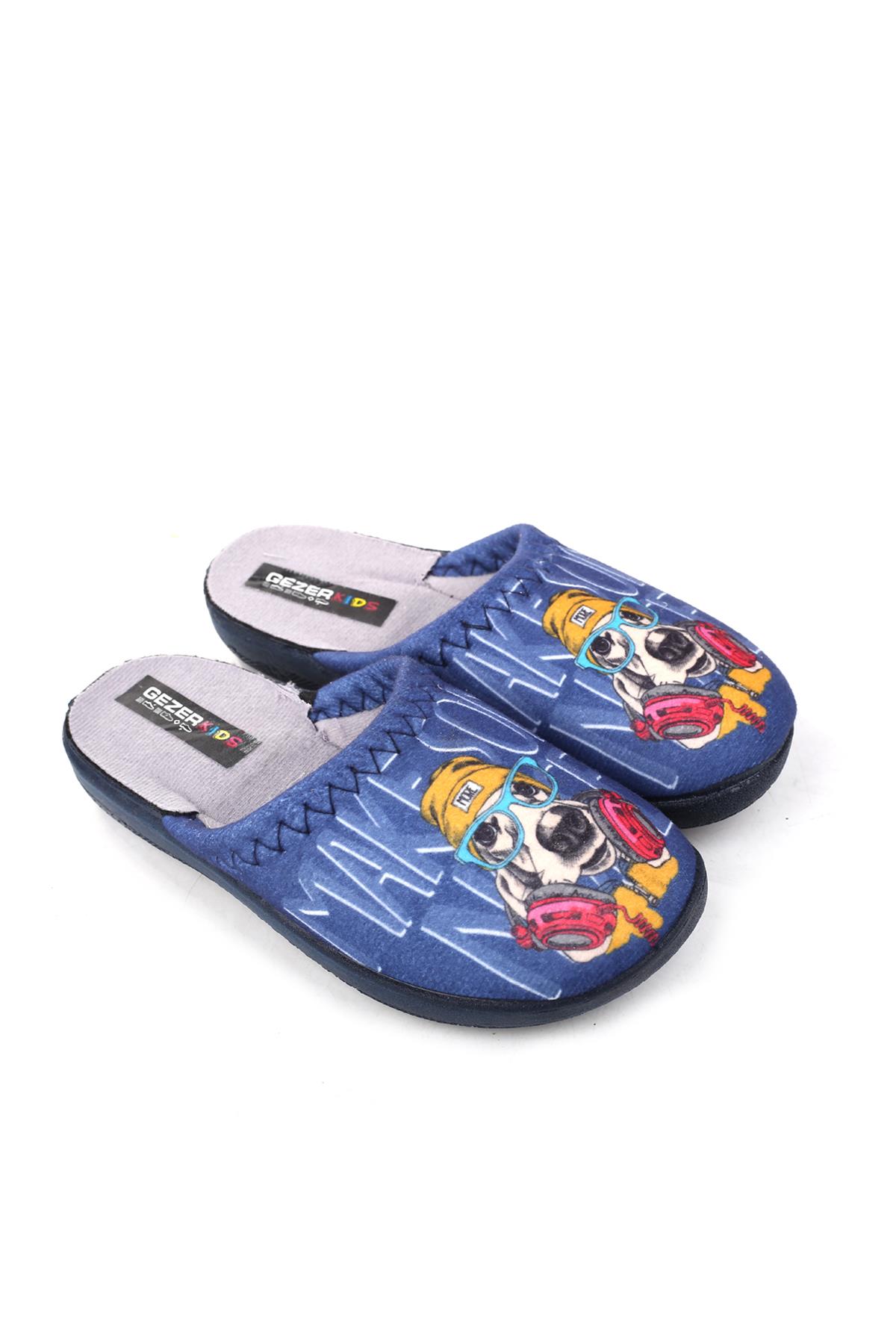 13757 Erkek Çocuk Ev-Halı Terliği - Görsel 2