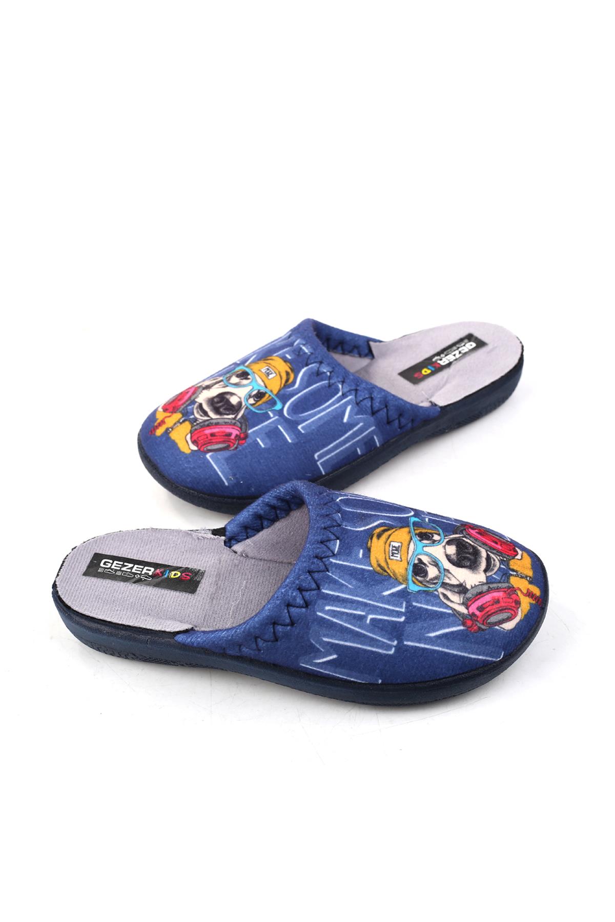 13757 Erkek Çocuk Ev-Halı Terliği - Görsel 4